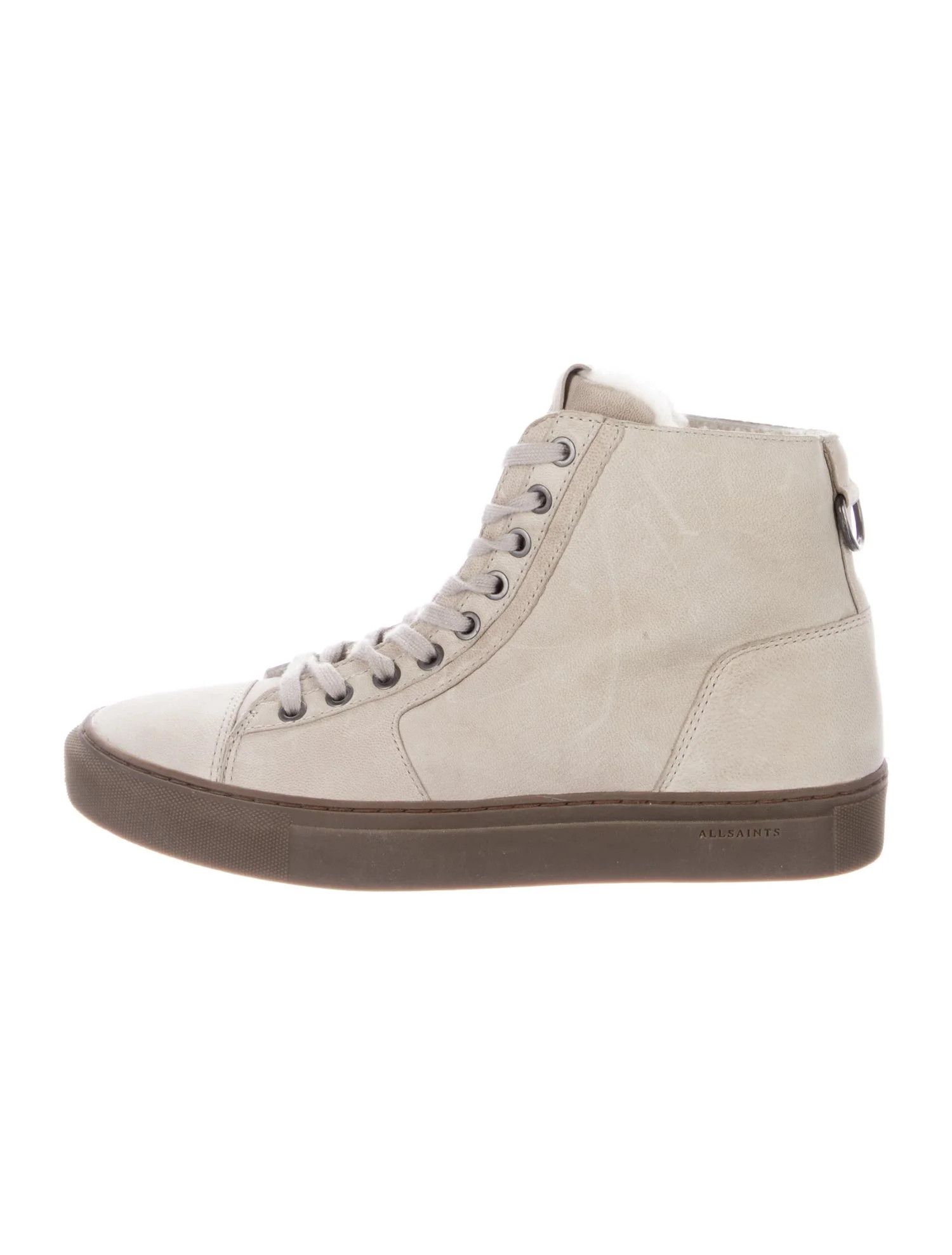 Allsaints Allsaints Leather Sneakers with Soft Lining Size US 7 / EU 40 - 2 Thumbnail