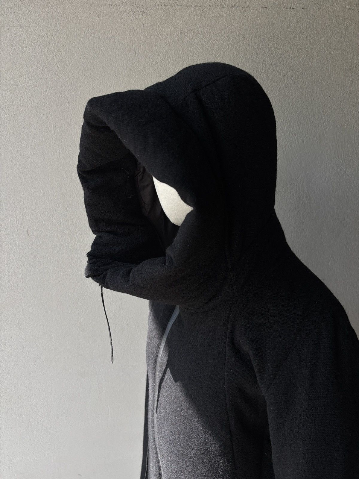 The Viridi-anne The Viridi-Anne Asymmetric Hoodie Shell Wool Down Jacket Size US M / EU 48-50 / 2 - 20 Thumbnail