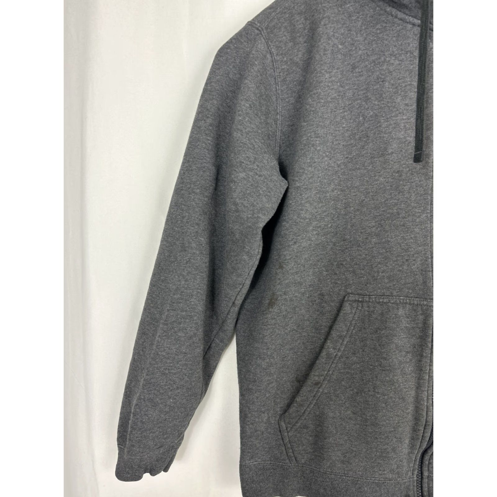 Nike Nike Sportswear Club Fleece Hoodie Jacket Men XL Gray Charcoal Logo Zipper Full Zip Hooded Pockets Athletic Shirt? Size US XL / EU 56 / 4 - 2 Thumbnail