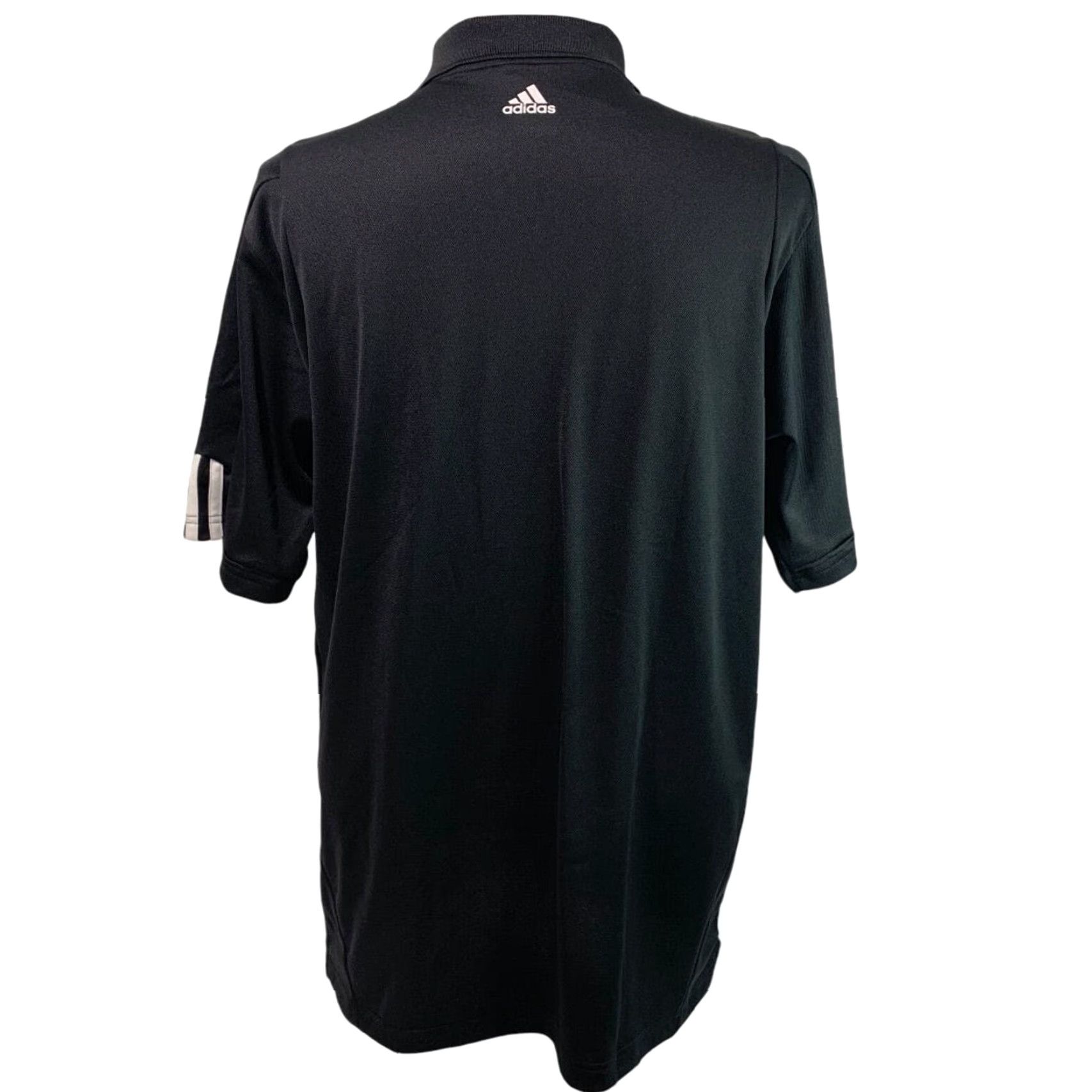 Adidas Adidas Mens Golf Shirt Polo M Black Stripe Cuff P77781 Size US M / EU 48-50 / 2 - 6 Thumbnail