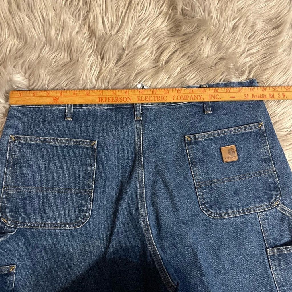 Carhartt Carhartt blue denim baggy jeans size 40x30 Size US 40 / EU 56 - 3 Thumbnail