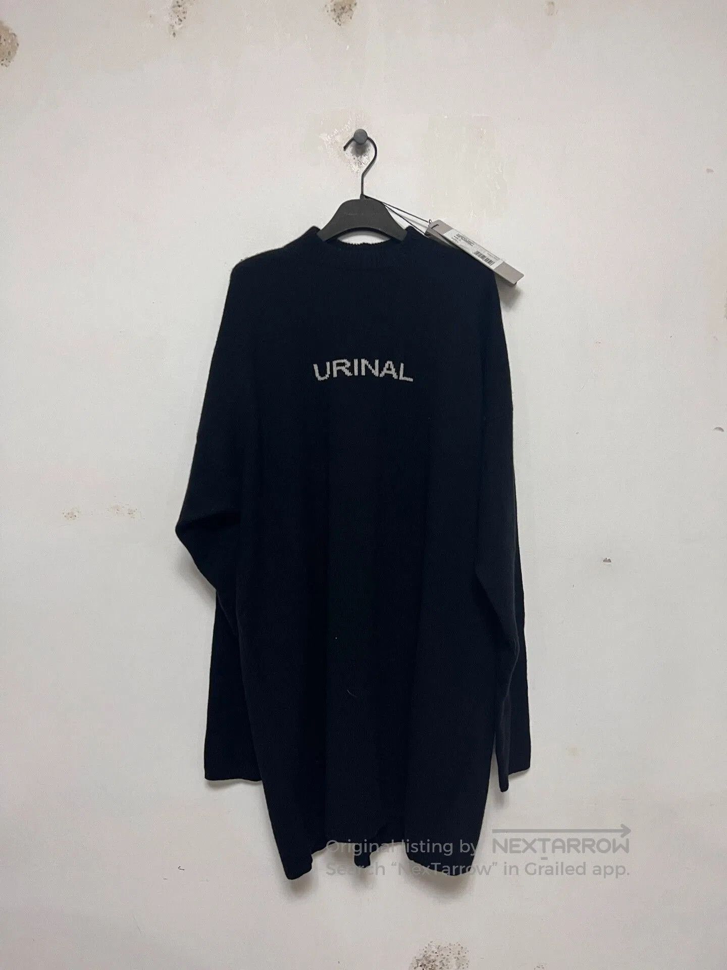 Rick Owens Rick Owens Lettered Cashmere Sweater. Size US L / EU 52-54 / 3 - 1 Thumbnail