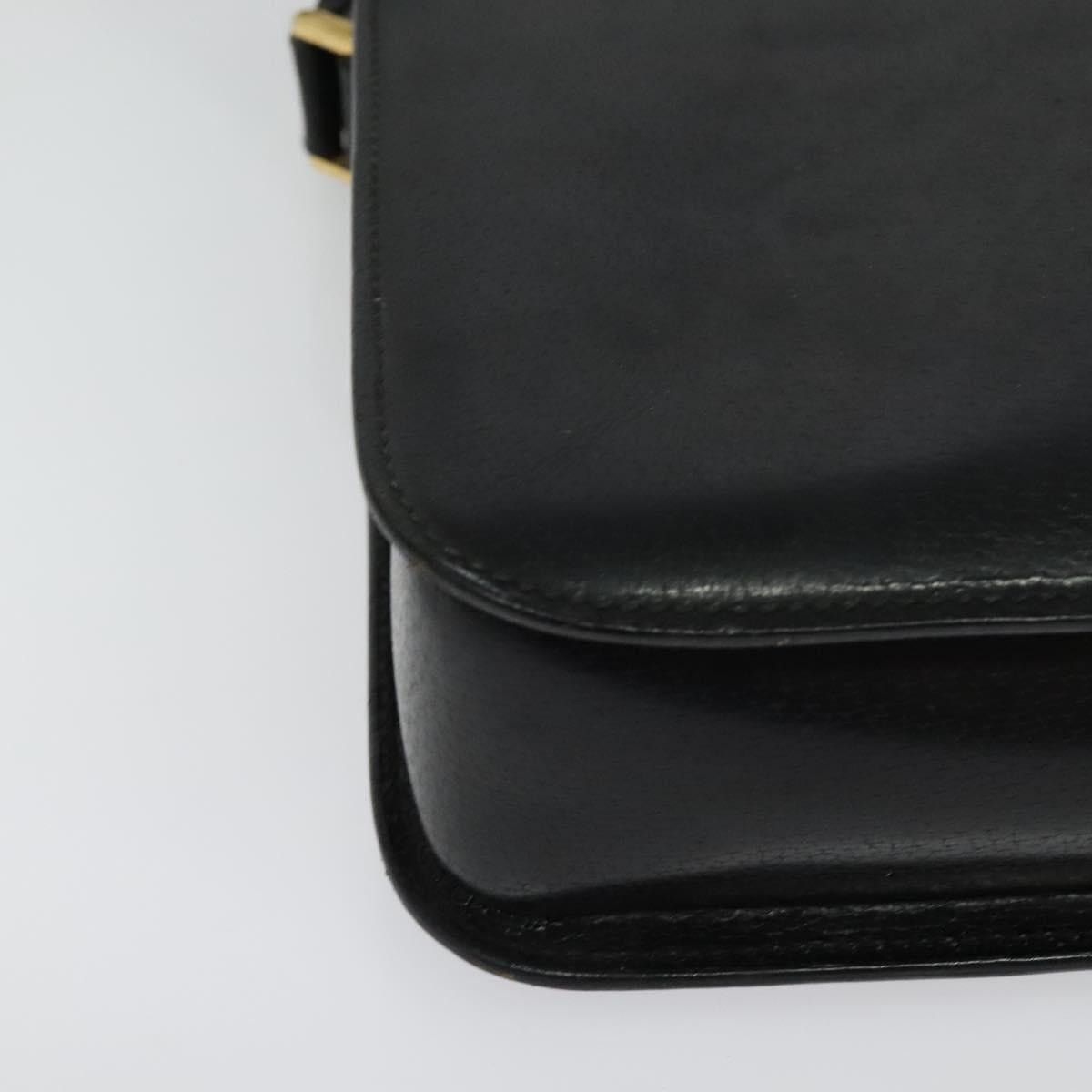 Gucci GUCCI Shoulder Bag Leather Black Gold 001 256 001 256 Size ONE SIZE - 10 Thumbnail