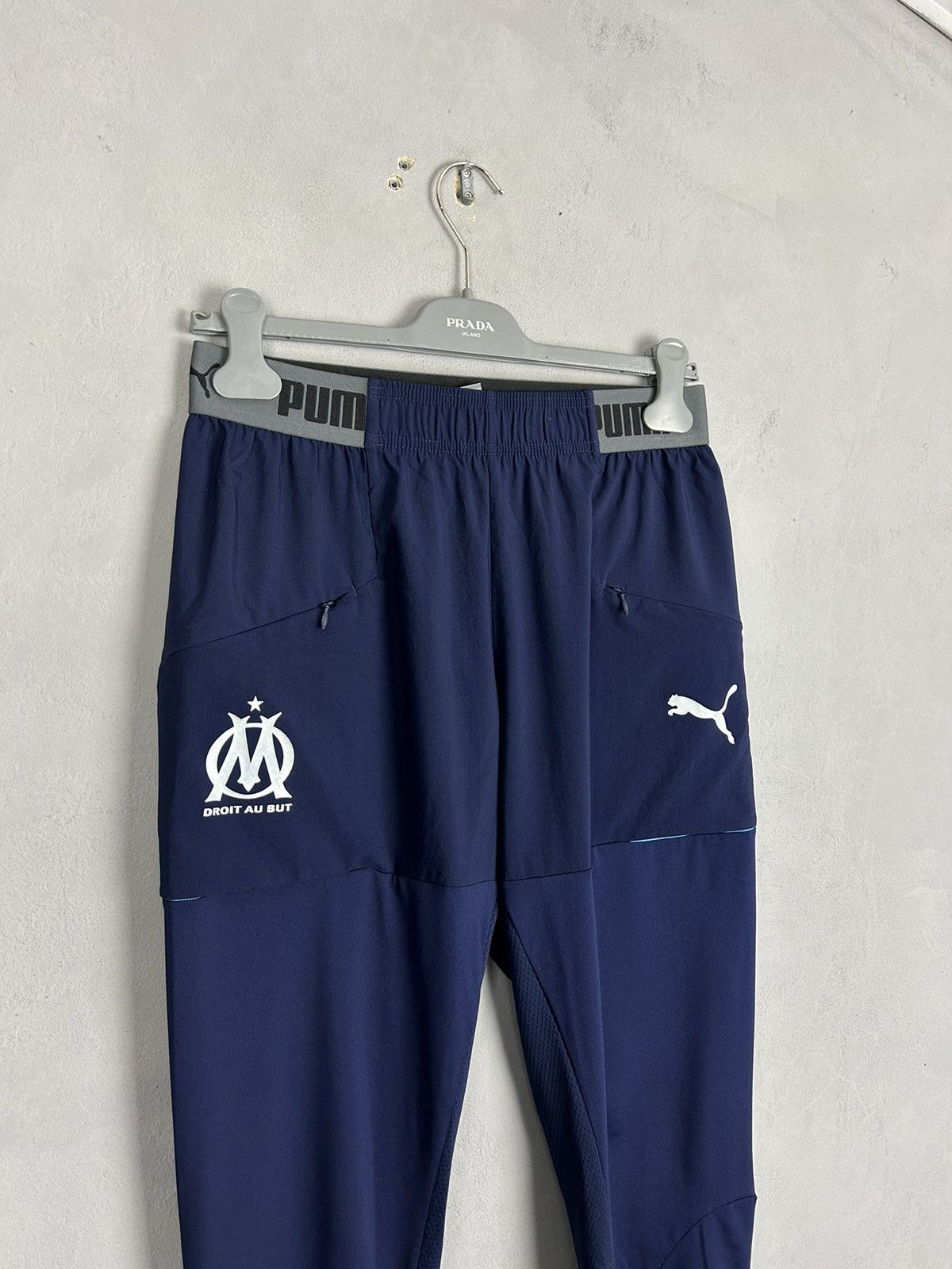 Puma Puma Olympique Marseille OM Training Track Pants Blue Size M Size US 32 / EU 48 - 2 Thumbnail