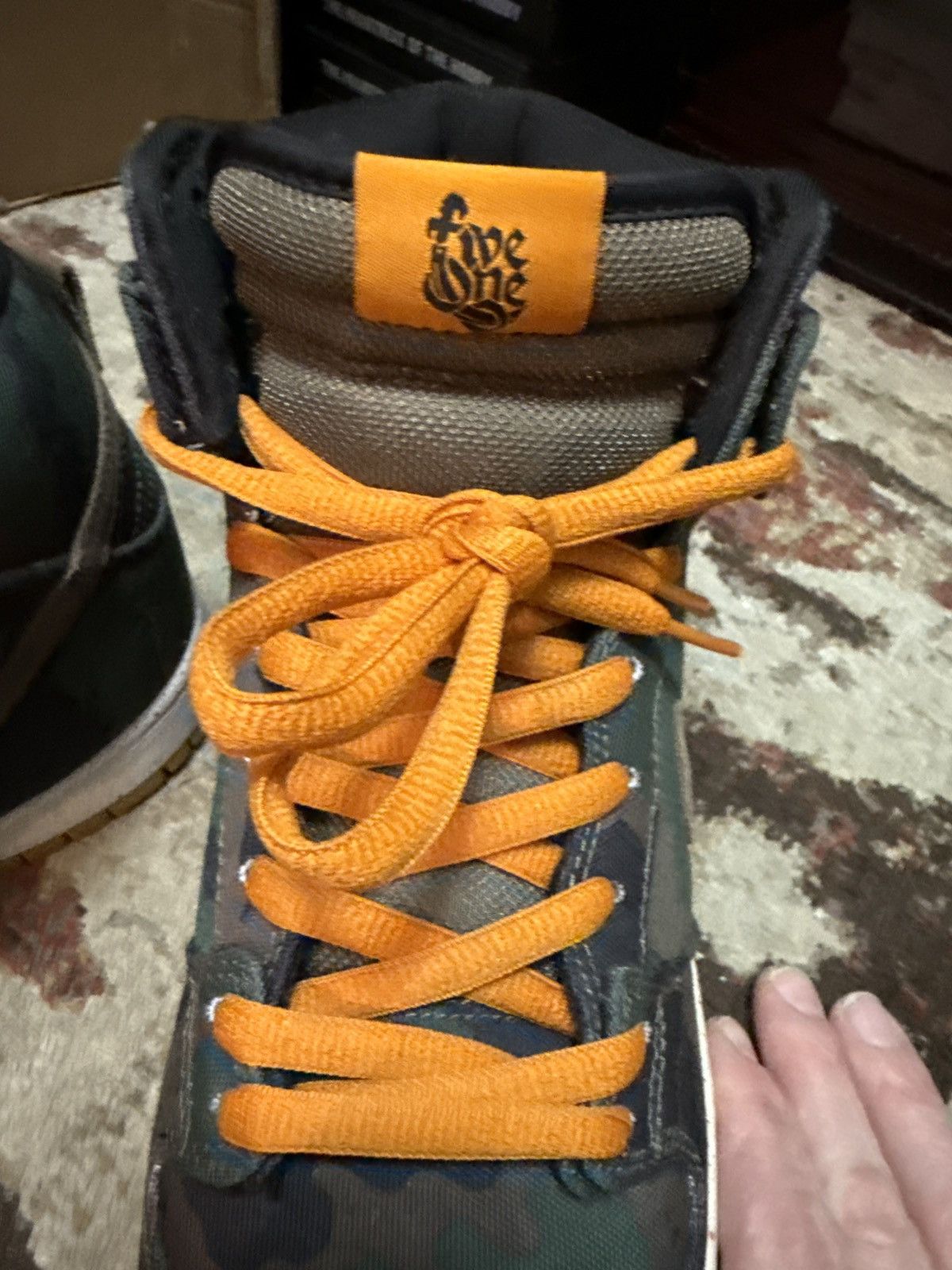Nike Nike SB Dunk High Premium “FiveOneO” 510 Tried On Only! Mint Size US 11.5 / EU 44-45 - 5 Thumbnail