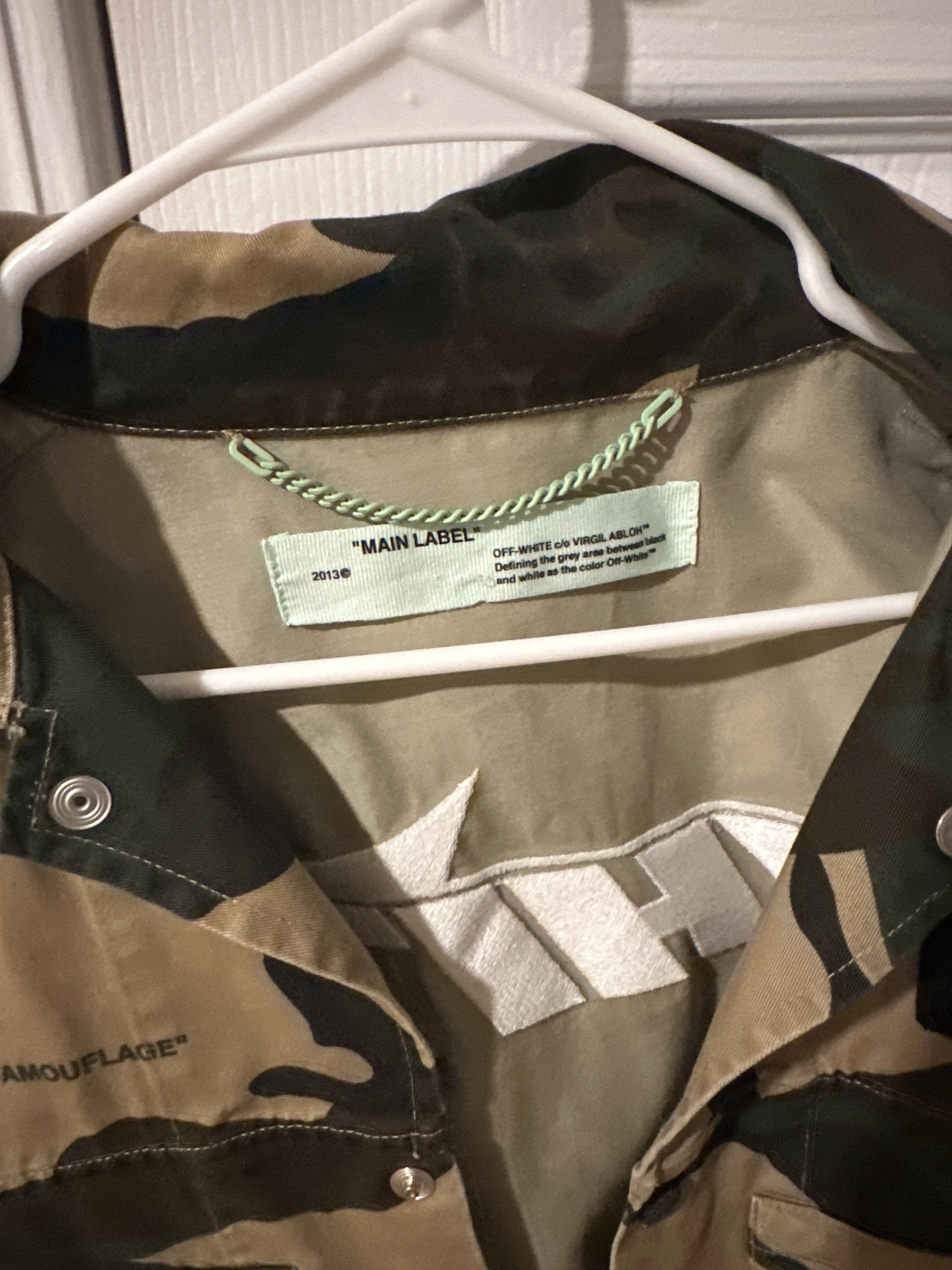 Off-White Camo Off-White Jacket Size US L / EU 52-54 / 3 - 2 Thumbnail