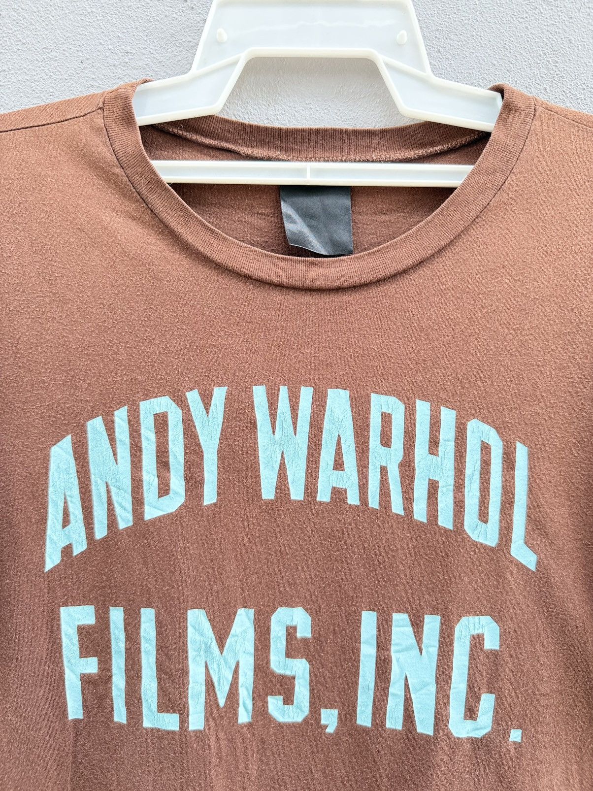 Andy Warhol Vintage Andy Warhol Films Inc Faded Usa Tee Size US M / EU 48-50 / 2 - 2 Thumbnail