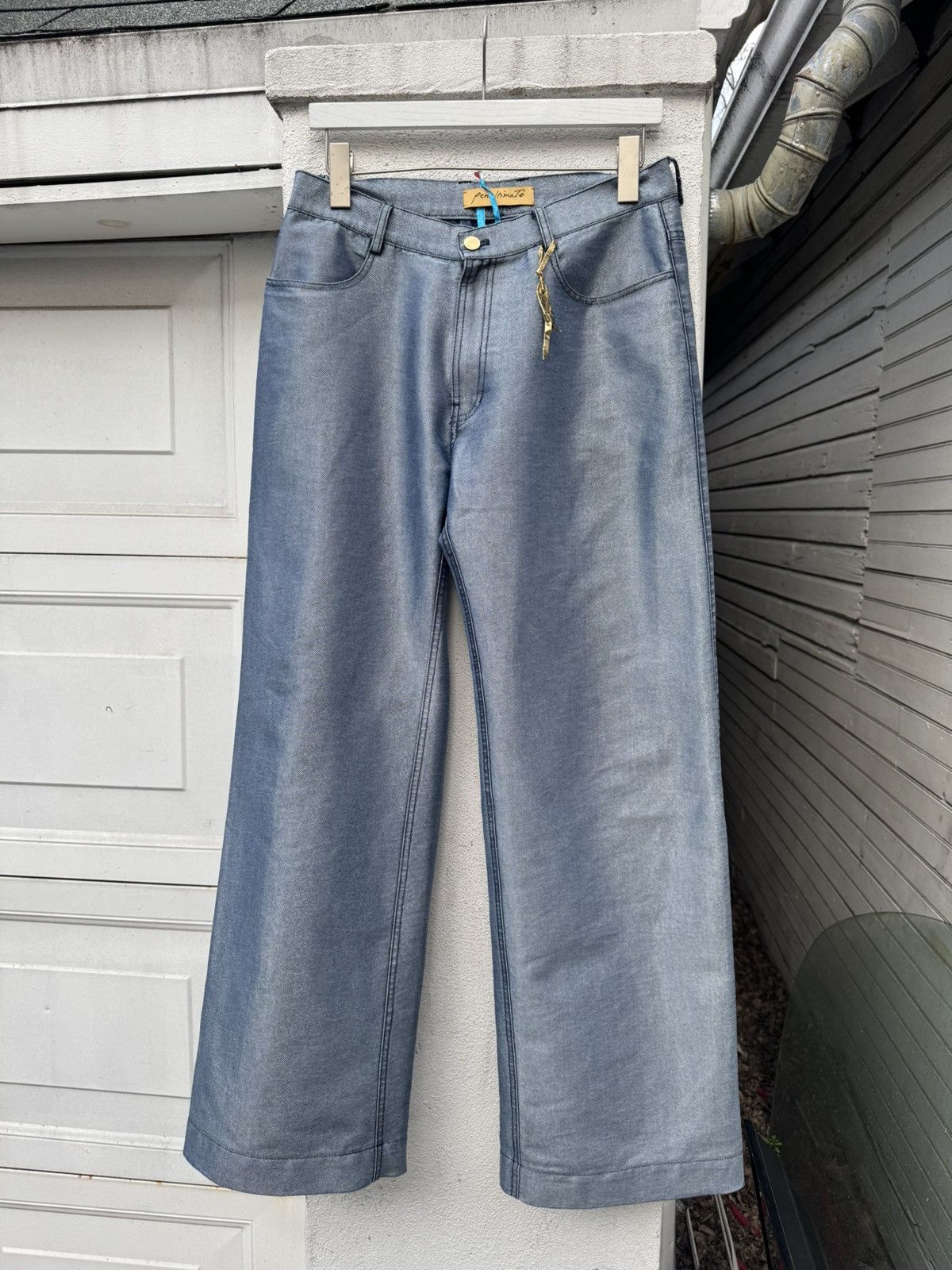 Penultimate S/S ‘24 Shiny Denim Size US 32 / EU 48 - 1 Thumbnail