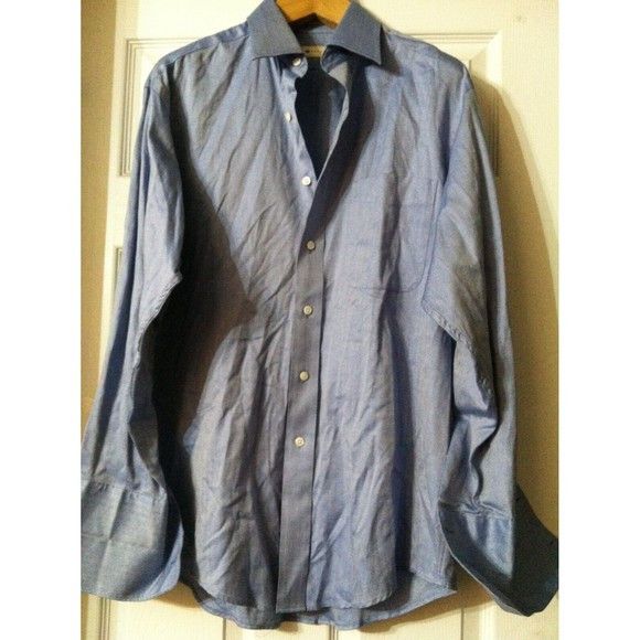 Joseph Abboud JOSEPH ABBOUD MENS 100%COTTON DRESS SHIRT 15.5/32-33 Size US M / EU 48-50 / 2 - 4 Thumbnail