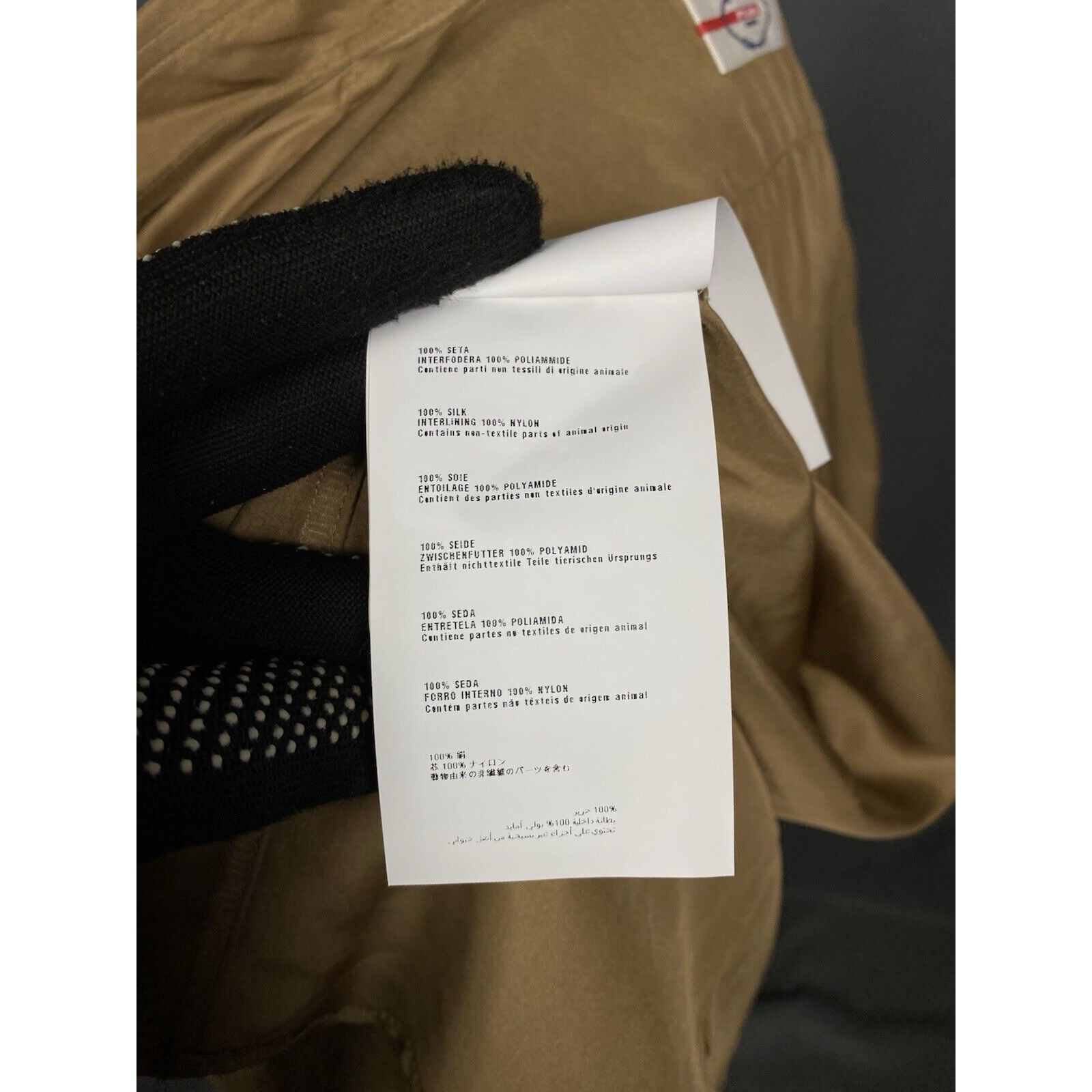 Prada Prada Women's Brown Silk Longsleeve Shirt Size 44 Size M / US 6-8 / IT 42-44 - 13 Thumbnail