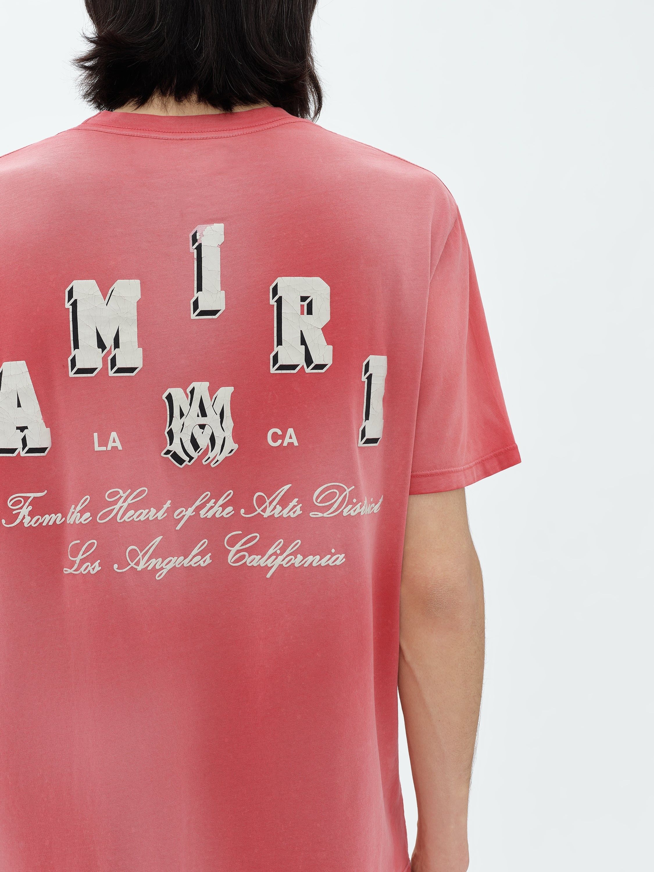 Amiri o1orln1025 Vintage Collegiate T-Shirt in Red Size US S / EU 44-46 / 1 - 6 Thumbnail