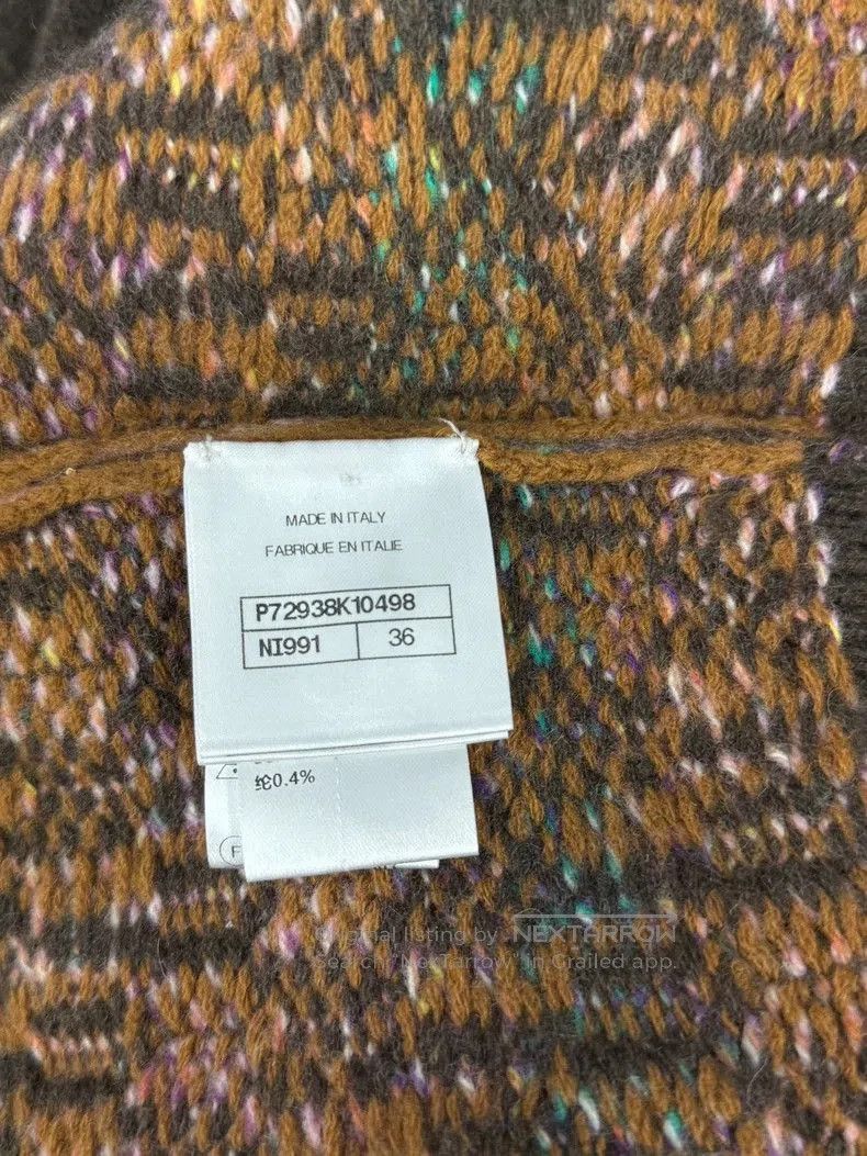 Chanel Chanel Colorful Houndstooth Knit Tank. Size US M / EU 48-50 / 2 - 5 Thumbnail
