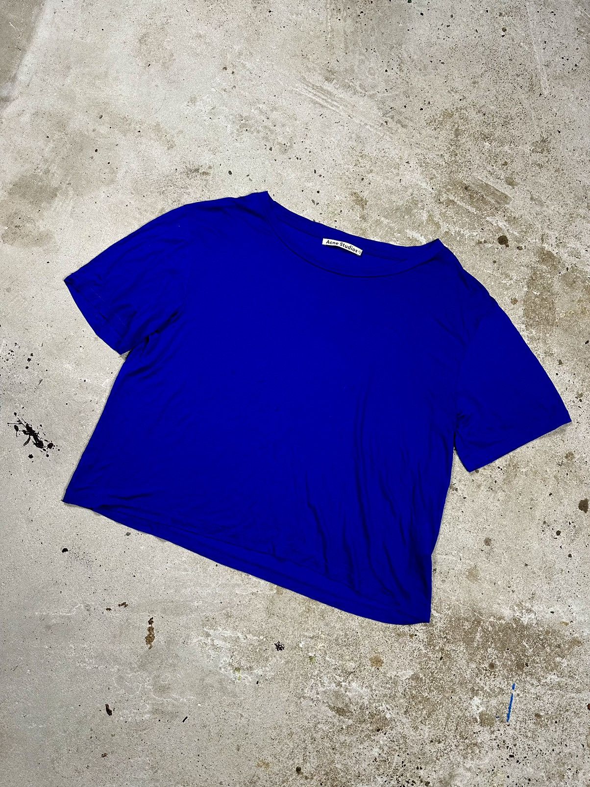 Acne Studios Acne Studios Lyocell Boxy Wonder Tenc PSS14 Tee Size US M / EU 48-50 / 2 - 1 Thumbnail