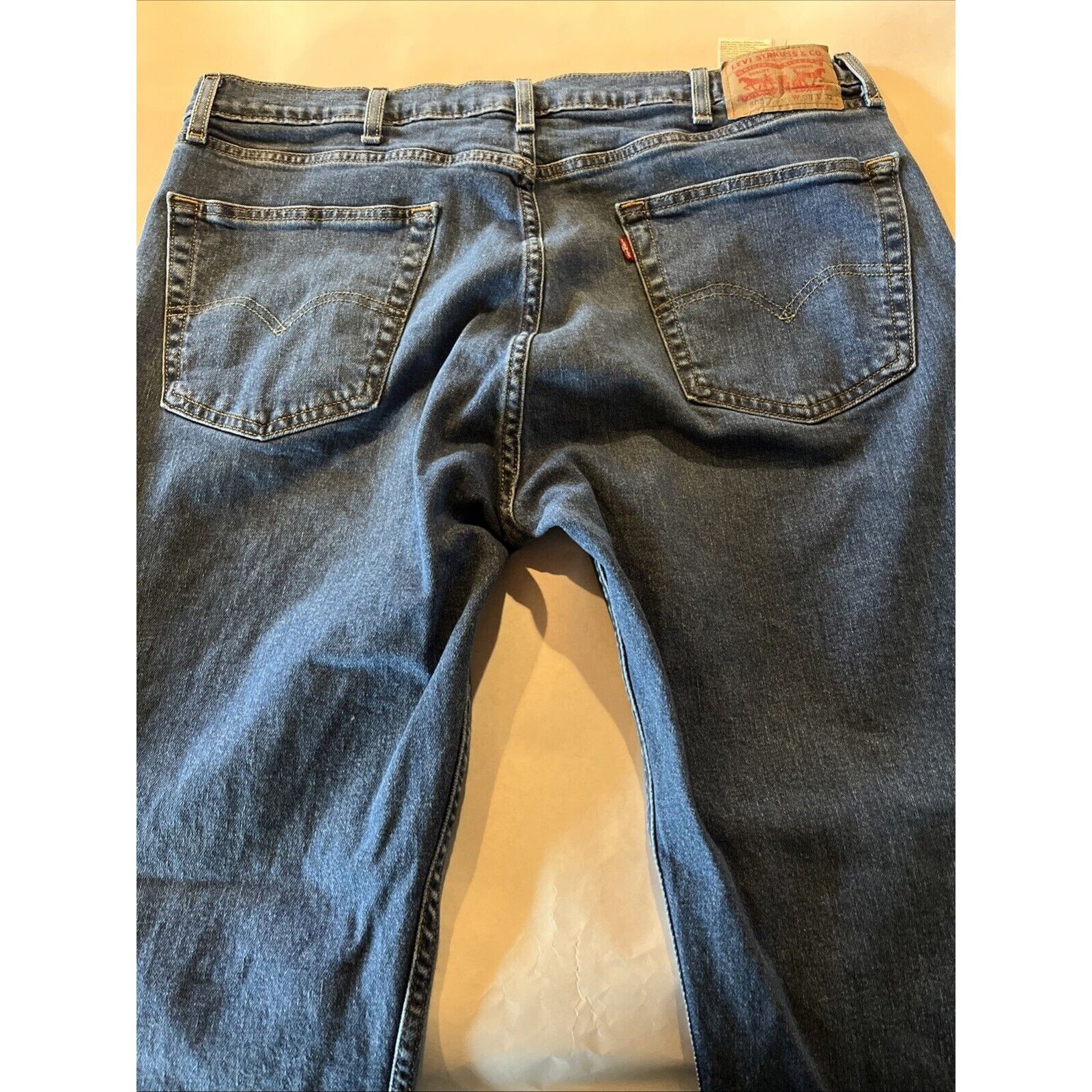 Levi's Levi’s 505 Jeans Men’s 38x31 Straight Leg Denim Cotton Blue Size US 38 / EU 54 - 14 Thumbnail