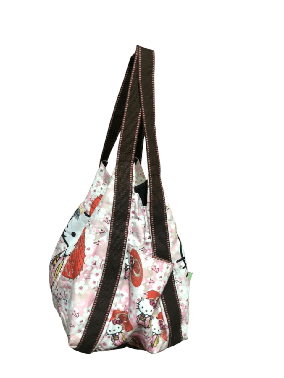 Cartoon Network Hello Kitty x Dearisimo Tote Bag Japan Sakura Kitty Parasol Size ONE SIZE - 4 Thumbnail