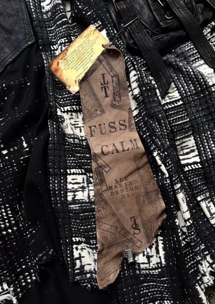 Other TT by SHOHEI TAKAMIYA Patchwork Leather Coat Size US M / EU 48-50 / 2 - 9 Thumbnail