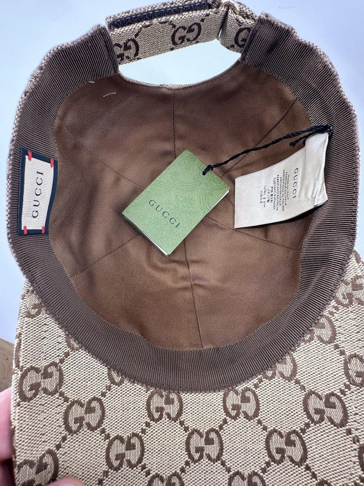 Gucci New Gucci Gap Size-M-58cm Size ONE SIZE - 8 Thumbnail