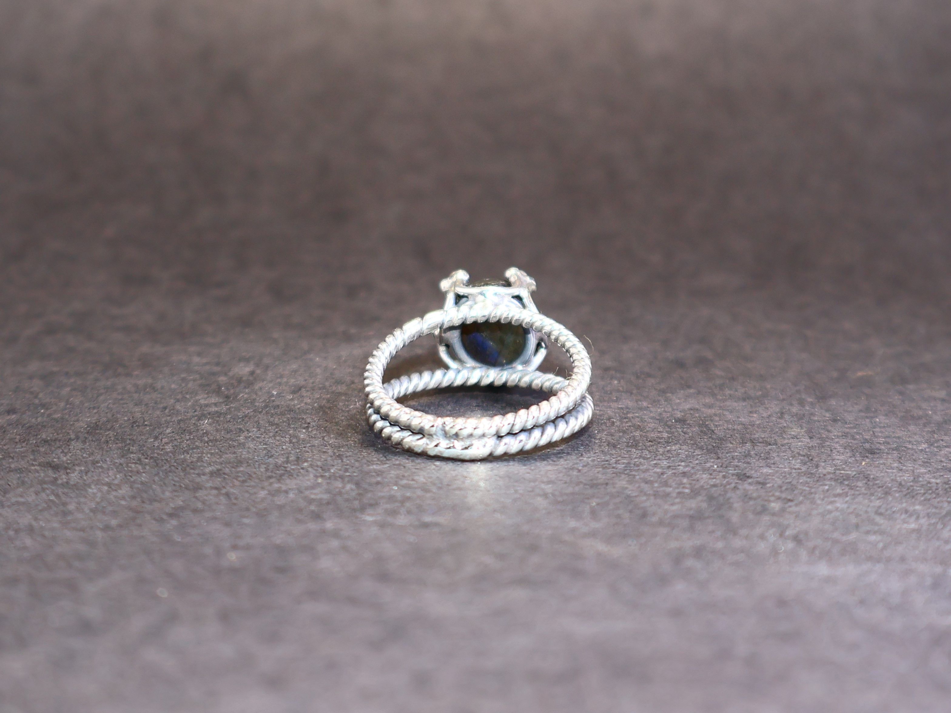 Handmade Labradorite Ring, Handmade Women Ring, Sterling Silver Ring, Size ONE SIZE - 6 Thumbnail