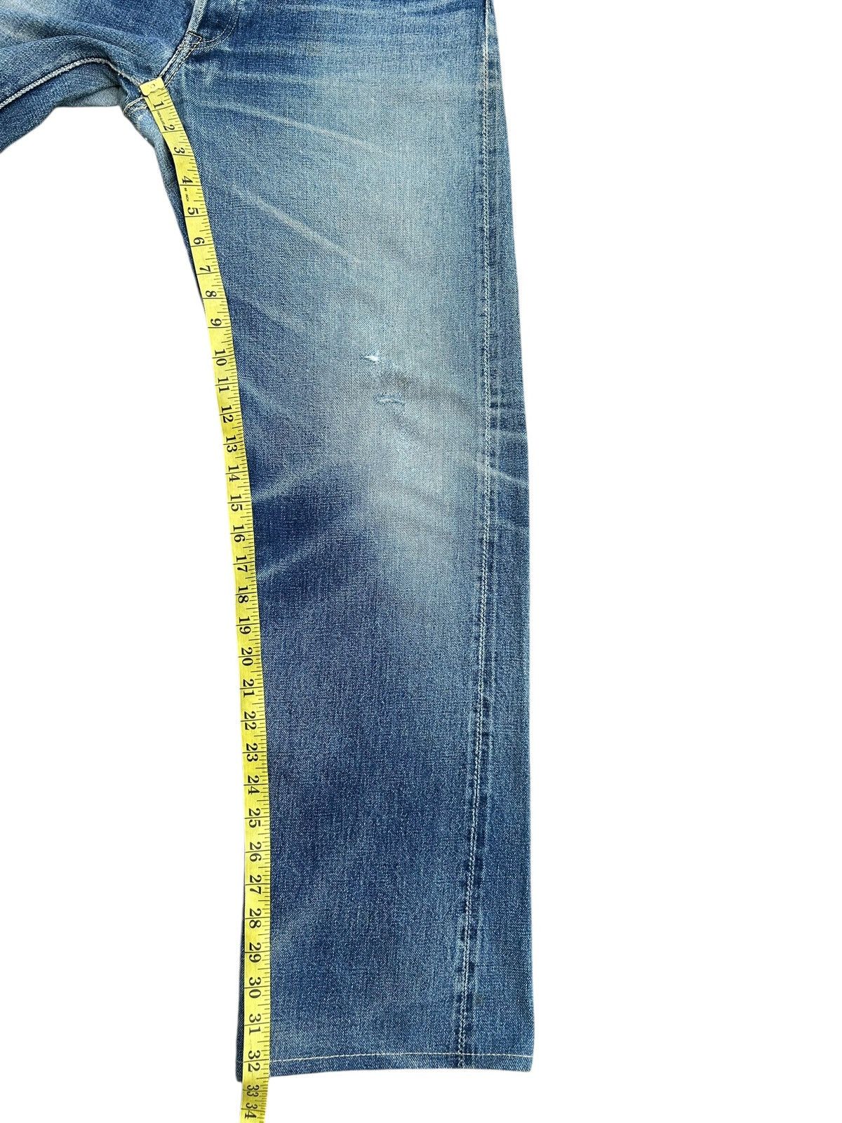 Kapital Vintage Skull Fab Four Alchemist Selvedge Repair Denim jeans Size US 33 - 22 Thumbnail