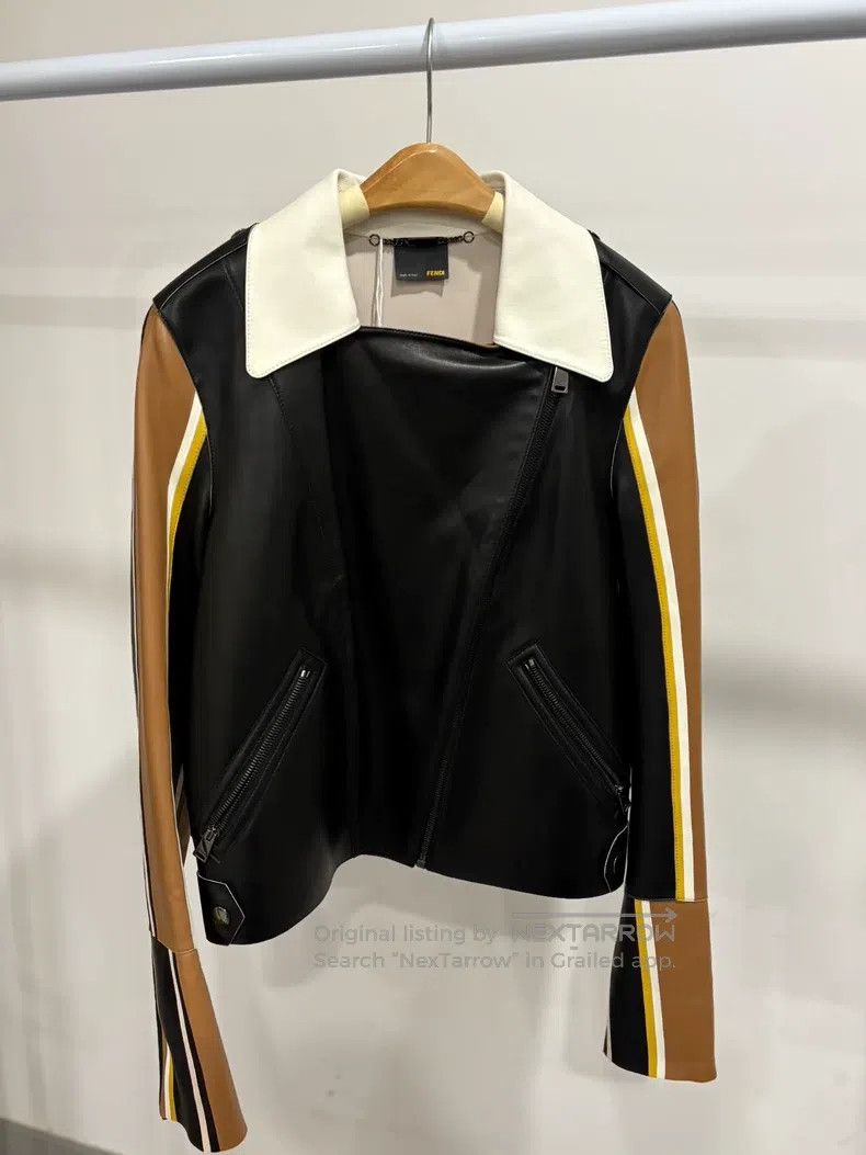 Fendi Fendi Leather Jacket Size XS / US 0-2 / IT 36-38 - 4 Thumbnail