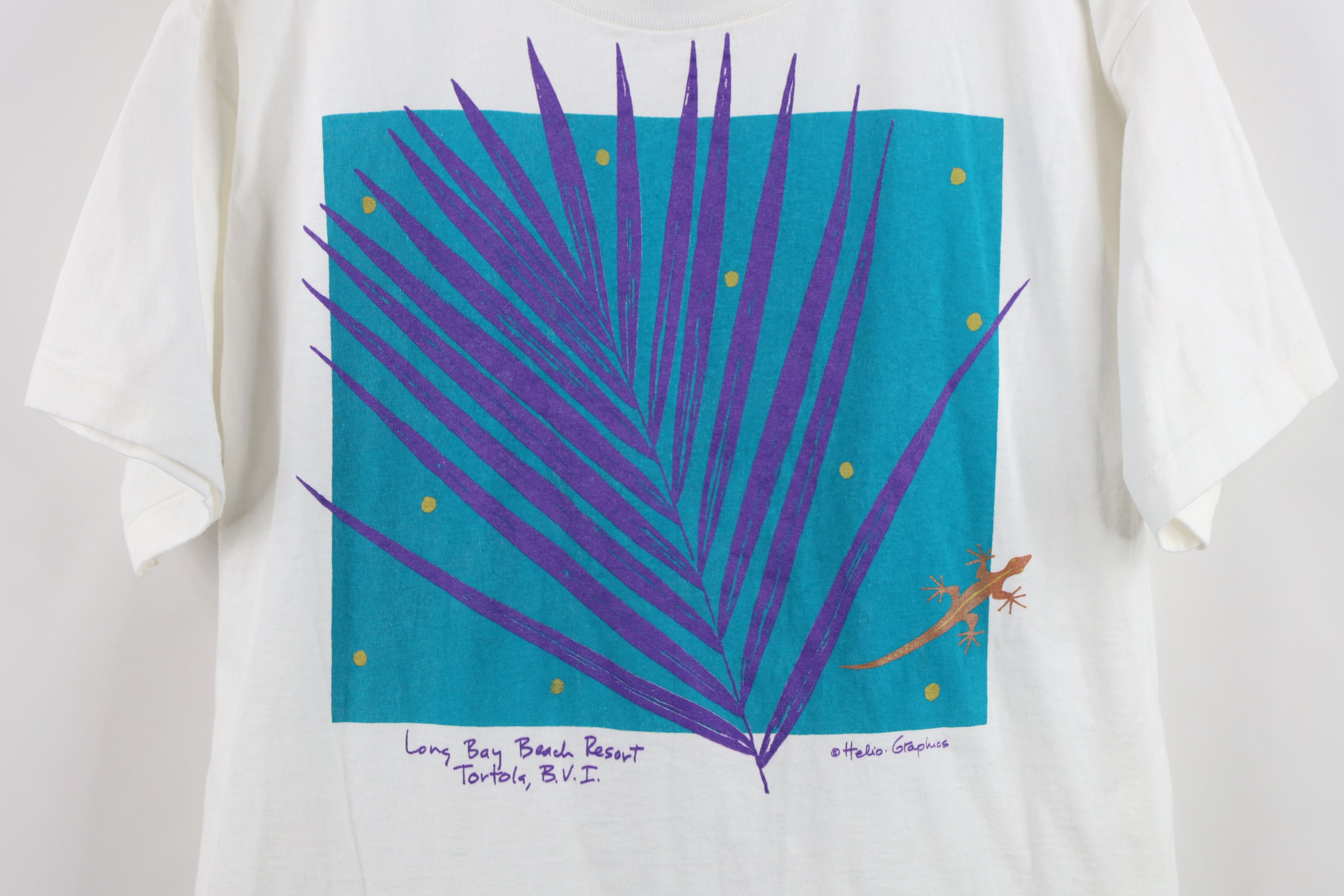 Vintage Vintage 90s Streetwear Virgin Islands Lizard T-Shirt USA Size US M / EU 48-50 / 2 - 4 Thumbnail