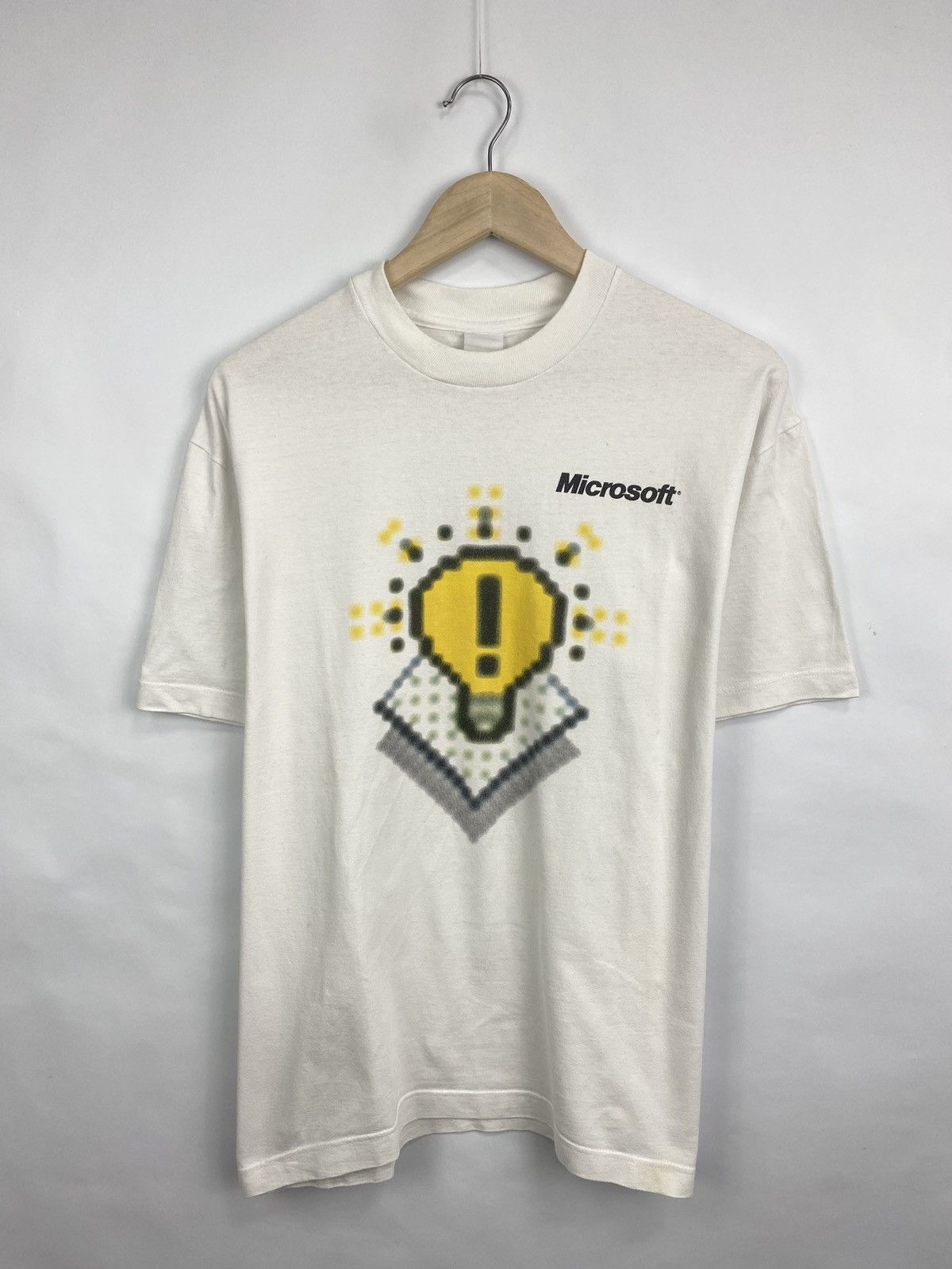 Microsoft 🇺🇸 Vintage 90s Microsoft T-Shirt Rare Retro Hype Y2K Size US M / EU 48-50 / 2 - 3 Thumbnail