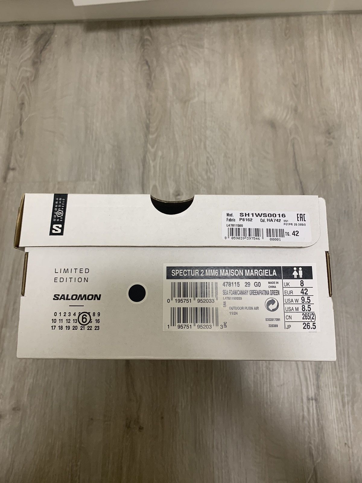 Maison Margiela × Salomon Salomon x MM6 Maison Margiela Spectur Size US 8.5 / EU 41-42 - 7 Thumbnail