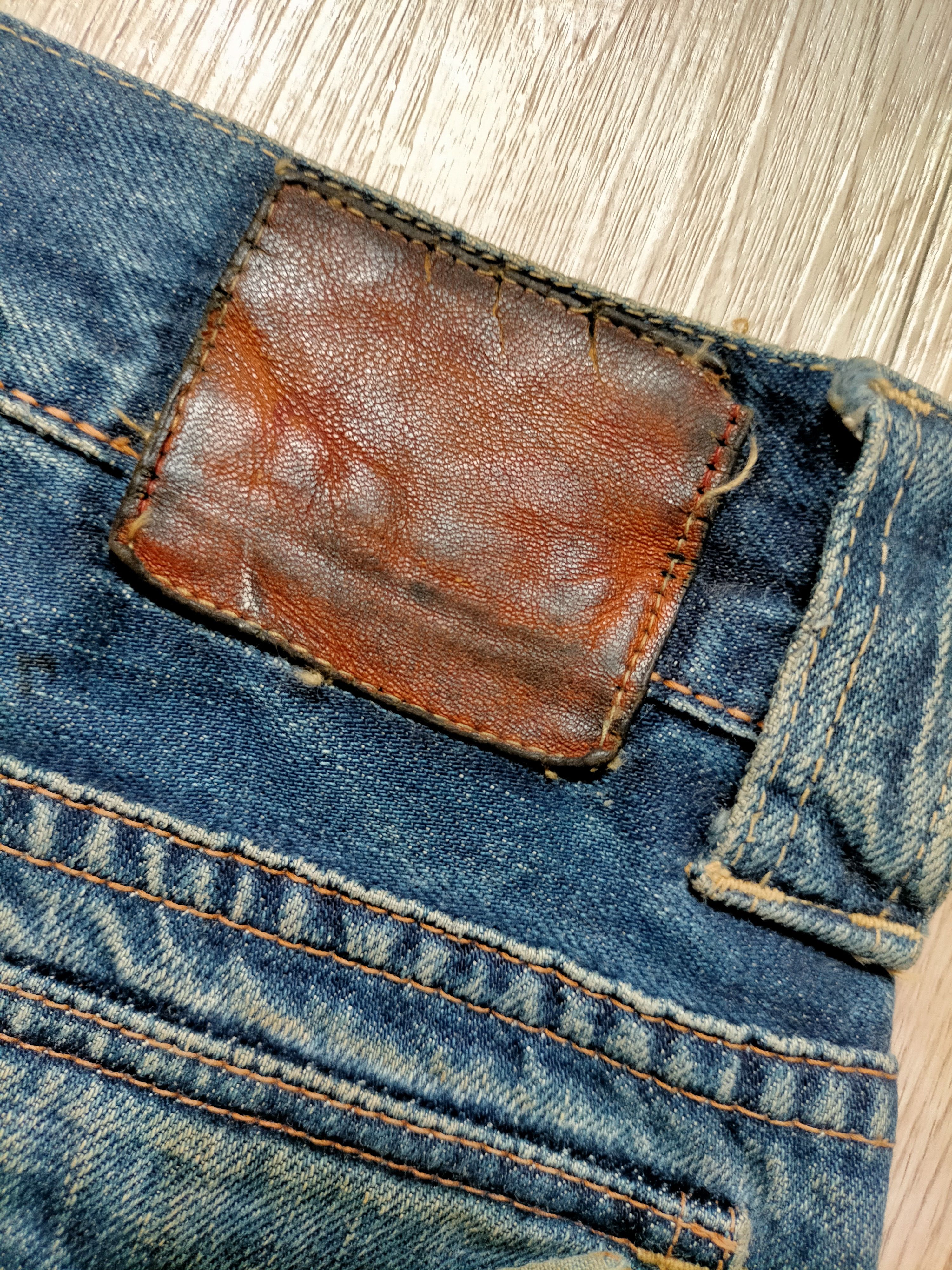 Full Count & Co. Vintage 90s Full Count & Co Selvedge Bush Pants Denim Japan Size US 34 / EU 50 - 18 Thumbnail