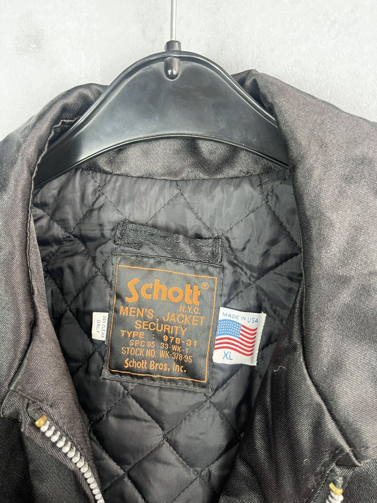 Schott Schott Vintage Bomber Jacket Cropped Boxy Patch Japanese Y2K Size US XL / EU 56 / 4 - 6 Thumbnail