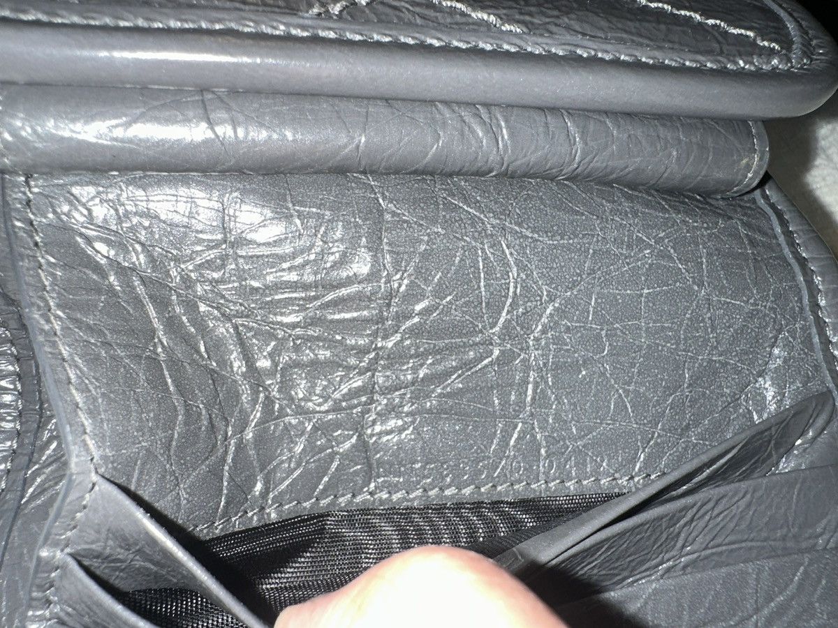 Yves Saint Laurent Saint Laurent Nikki Crinkled Wallet Size ONE SIZE - 6 Thumbnail