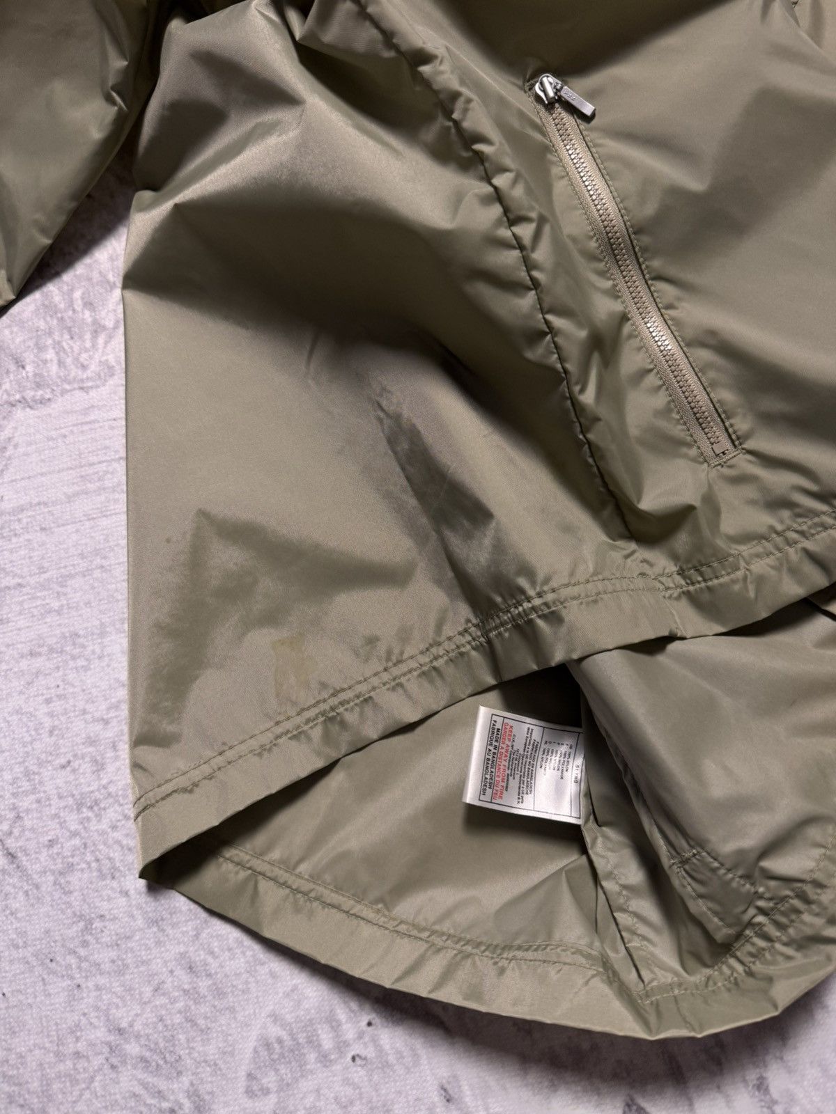 Nike × Vintage 00s Nike Vintage Mini Swoosh Oversize Drill Track Jacket Y2K Size US S / EU 44-46 / 1 - 7 Thumbnail