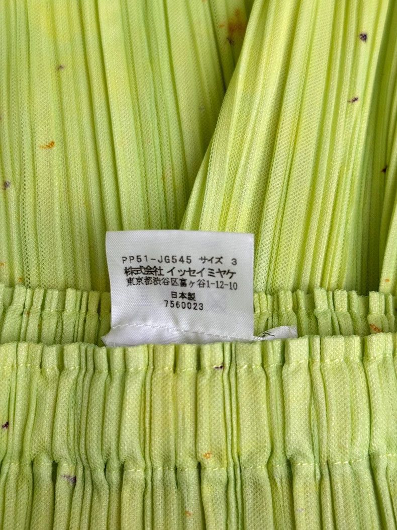 Issey Miyake Issey Miyake size:3 Green water lily pleated skirt Size 42" / US 20 - 4 Thumbnail