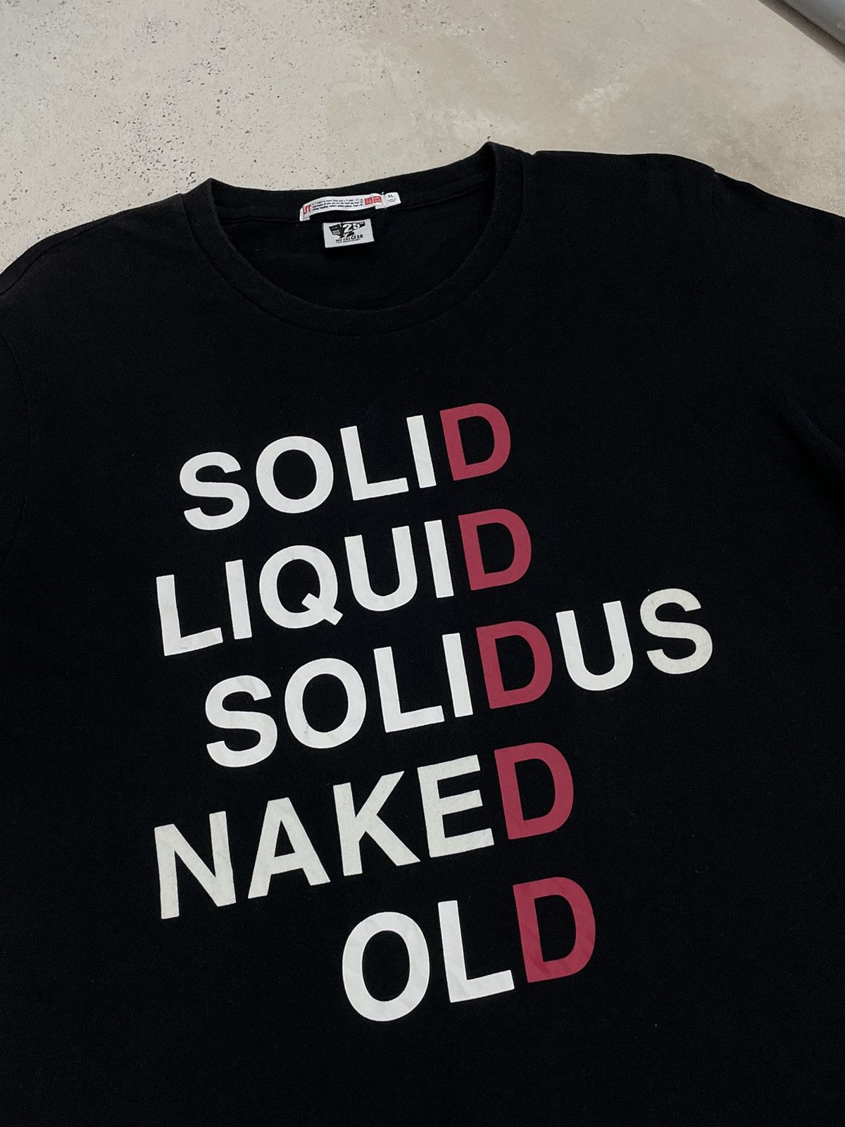 Anime Uniqlo Metal Gear Anniversary Wording Naked Solid Size US XL / EU 56 / 4 - 5 Thumbnail