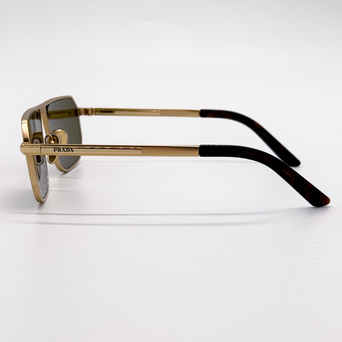 Prada NEW PRADA PRA53S 1BK01T UNISEX SUNGLASSES SPR A53 1BK01T Size ONE SIZE - 7 Thumbnail