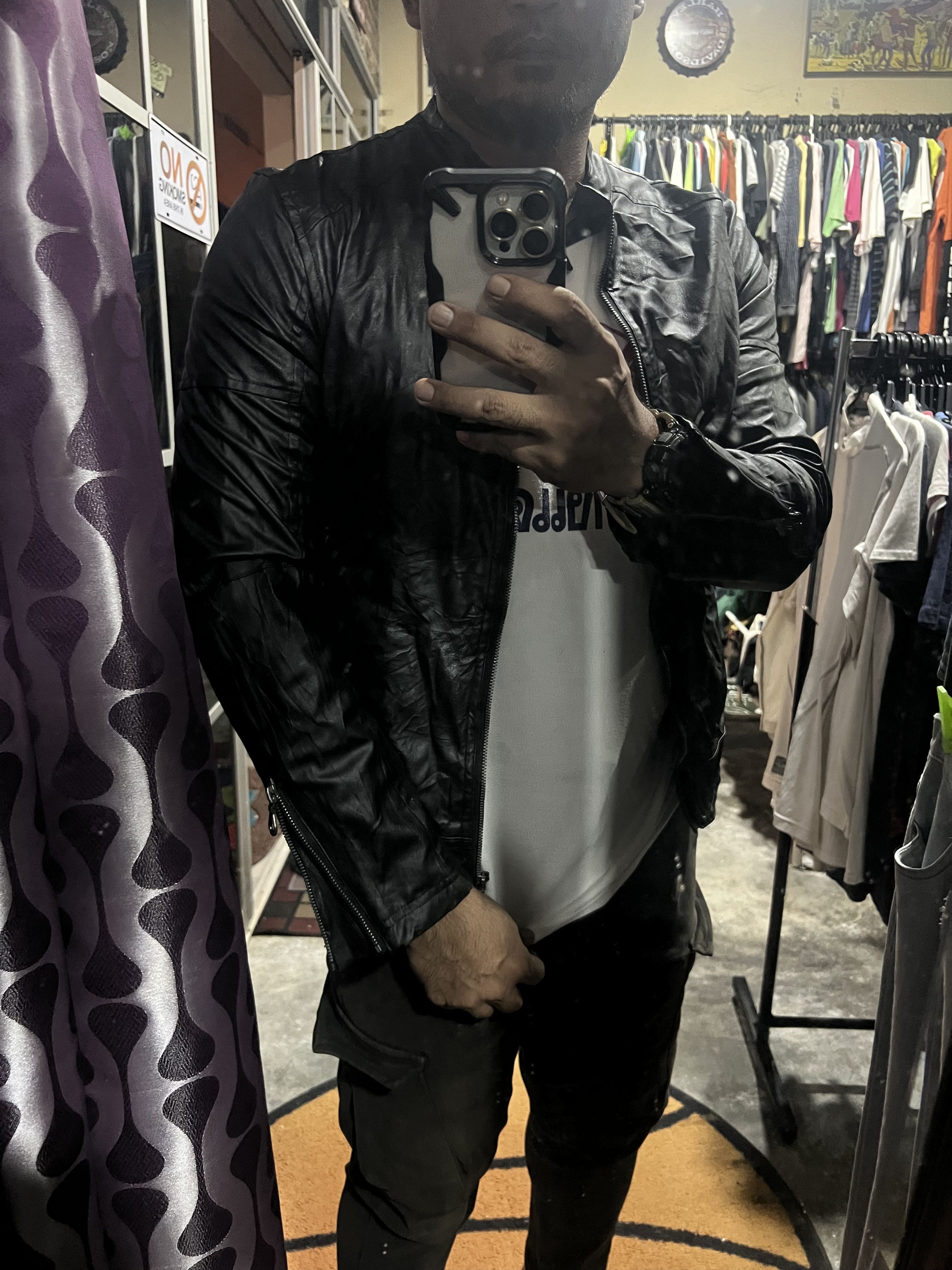 In The Attic 🔥In The Attic Synthetic Leather Jacket Size US S / EU 44-46 / 1 - 20 Thumbnail