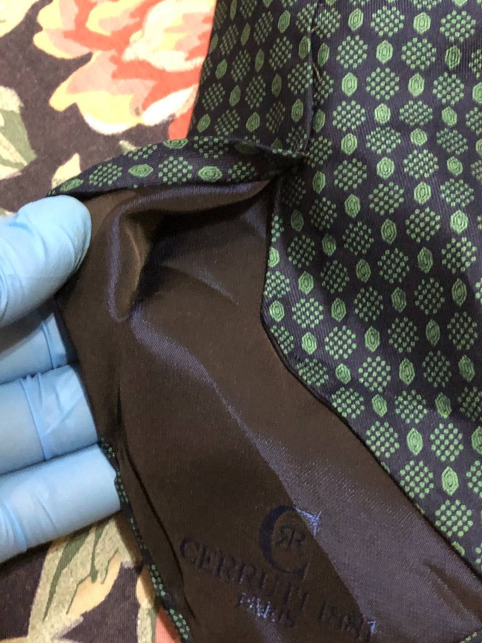Cerruti 1881 Vintage Cerruti 1881 Y2K Print Classic Fit Tie Size ONE SIZE - 6 Thumbnail