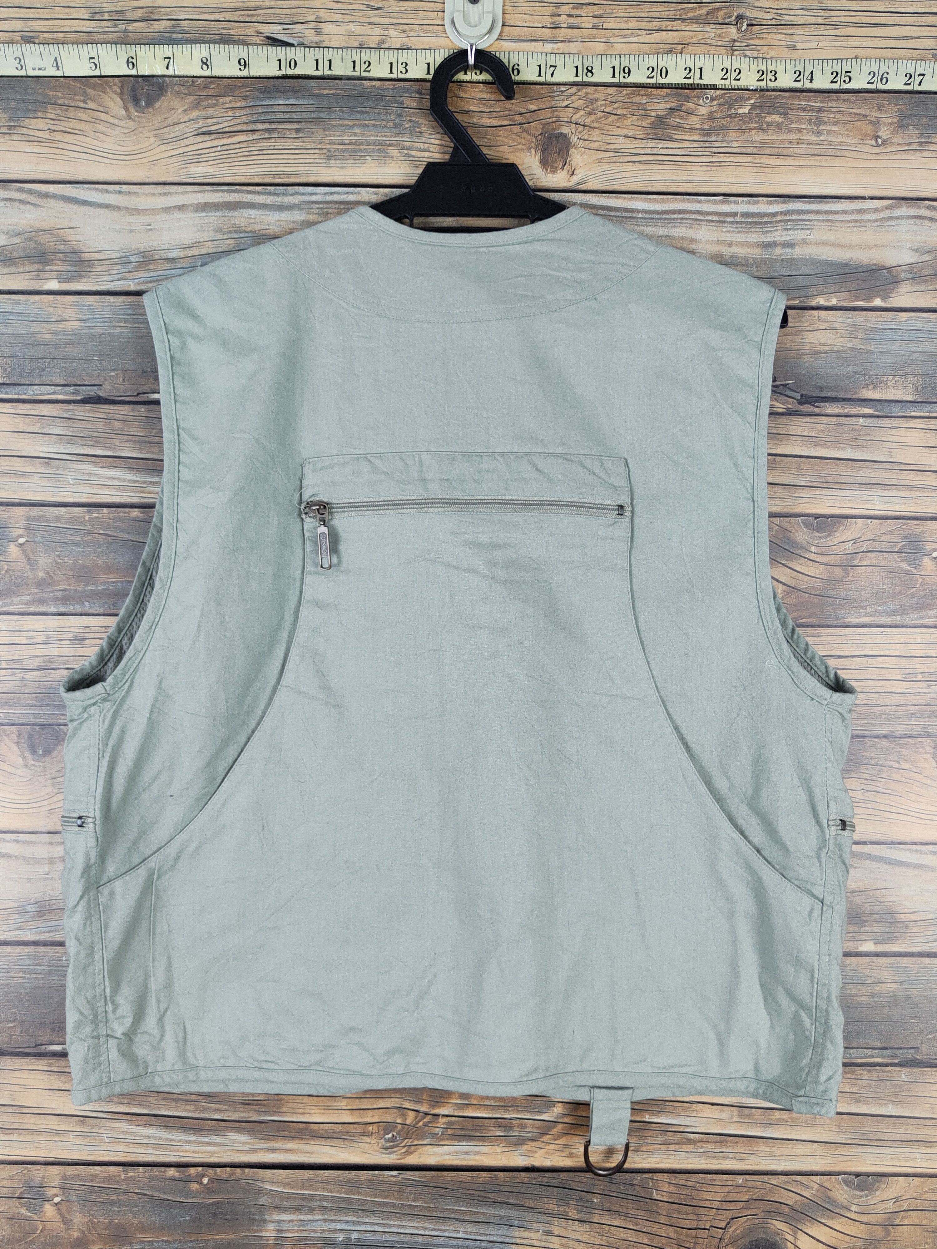 Japanese Brand Varoz Green multipocket Vests #W2144 Size US M / EU 48-50 / 2 - 7 Thumbnail
