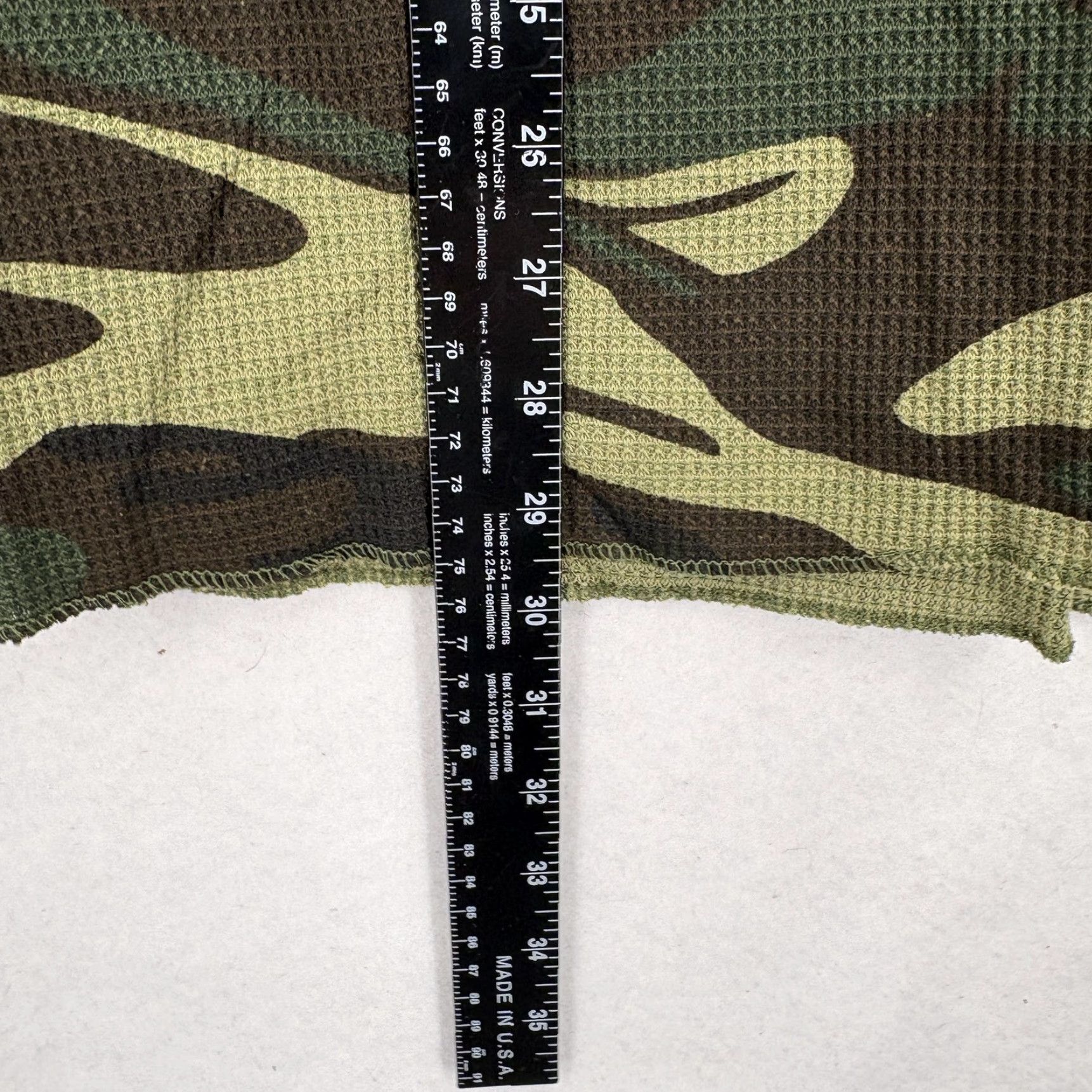 Rothco Rothco Shirt Mens 4XL Green Camo Thermal Long Sleeve Crew Neck Military Rugged Size US XXL / EU 58 / 5 - 6 Thumbnail