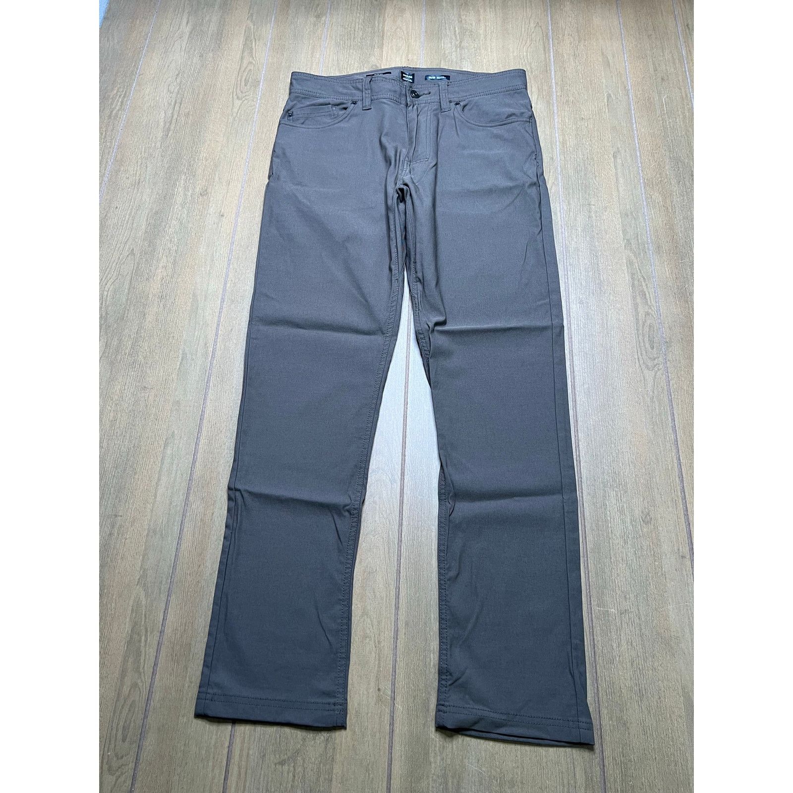 Prana prAna Slim Fit Pants Mens 32x30 Brown Stretch Outdoor Size US 32 / EU 48 - 1 Thumbnail