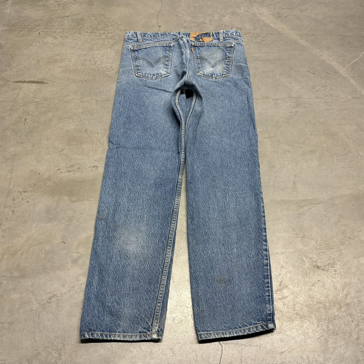Levi's Vintage 90s Levis Denim Jeans Orange Tab Faded Grunge Size US 34 / EU 50 - 3 Thumbnail
