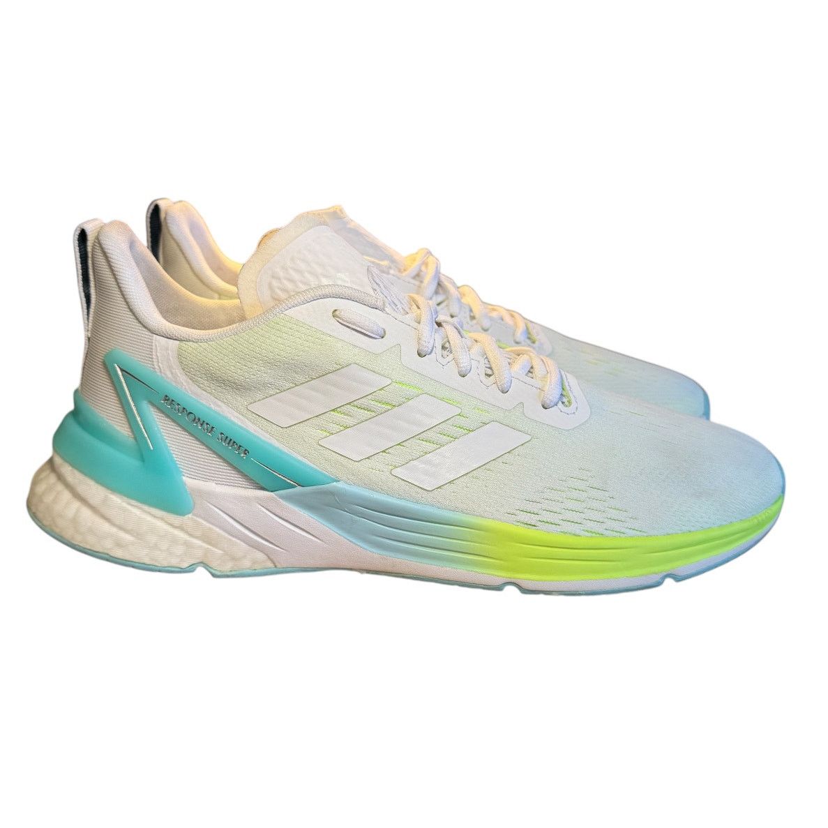 Adidas NIB Women's Adidas Response Super White Yellow Size 9.5 Size US 9.5 / IT 39.5 - 2 Thumbnail