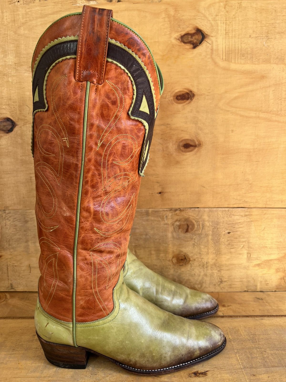 Sendra × Vintage Sendra Vintage Cowboy Boots Mens US 8 | EU 41 / UK 7.5 Size US 8 / IT 38 - 3 Thumbnail