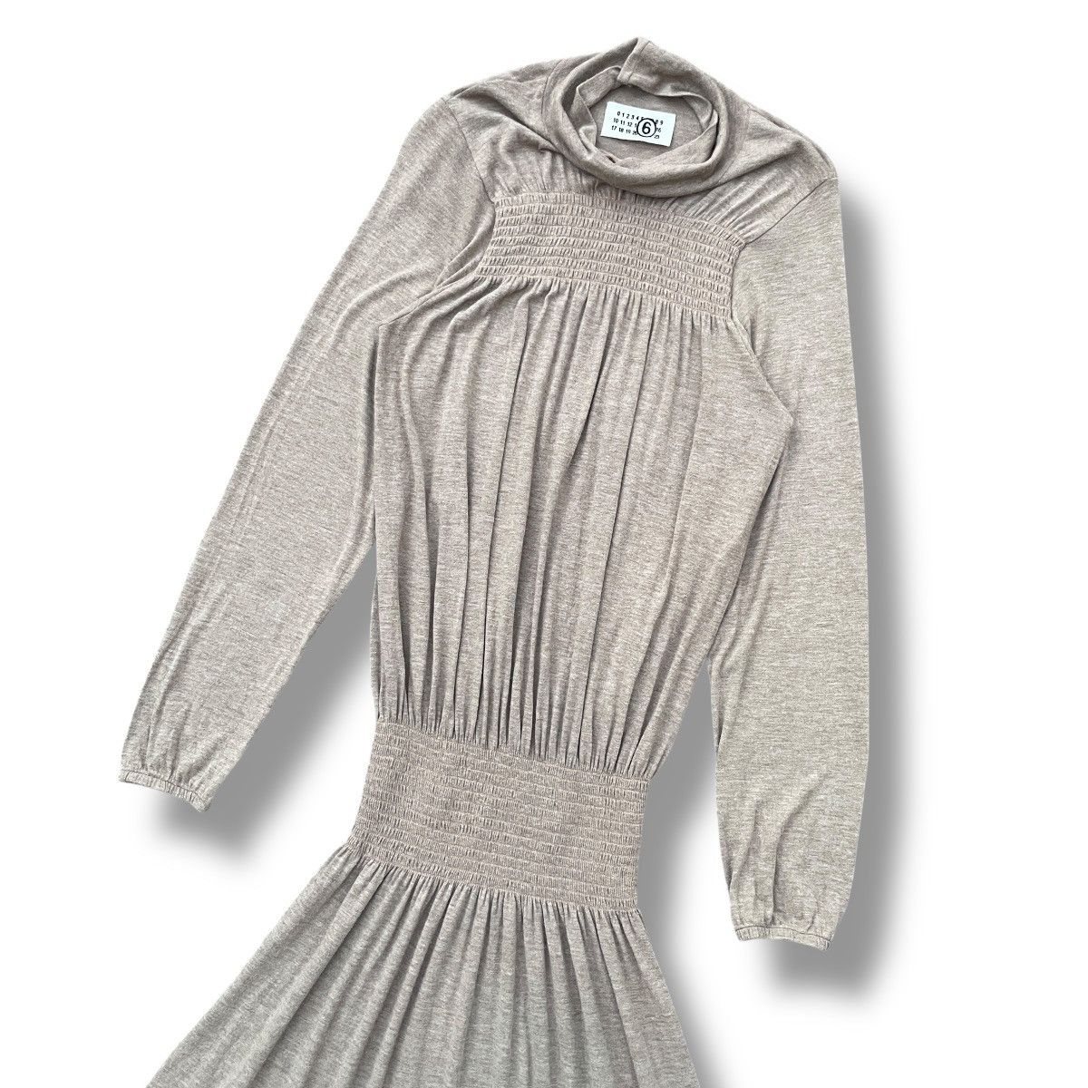MM6 ARCHIVE MM6 Maison Margiela Stacking Waist Midi Dress Size S / US 4 / IT 40 - 4 Thumbnail