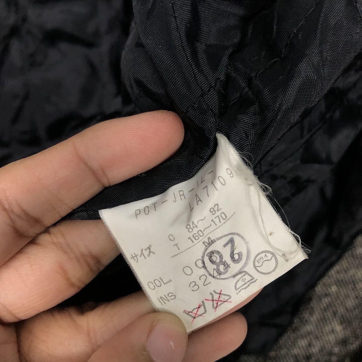Japanese Brand 📌Vintage Wool Herringbone Bomber Jacket Issey Miyake Size US M / EU 48-50 / 2 - 21 Thumbnail