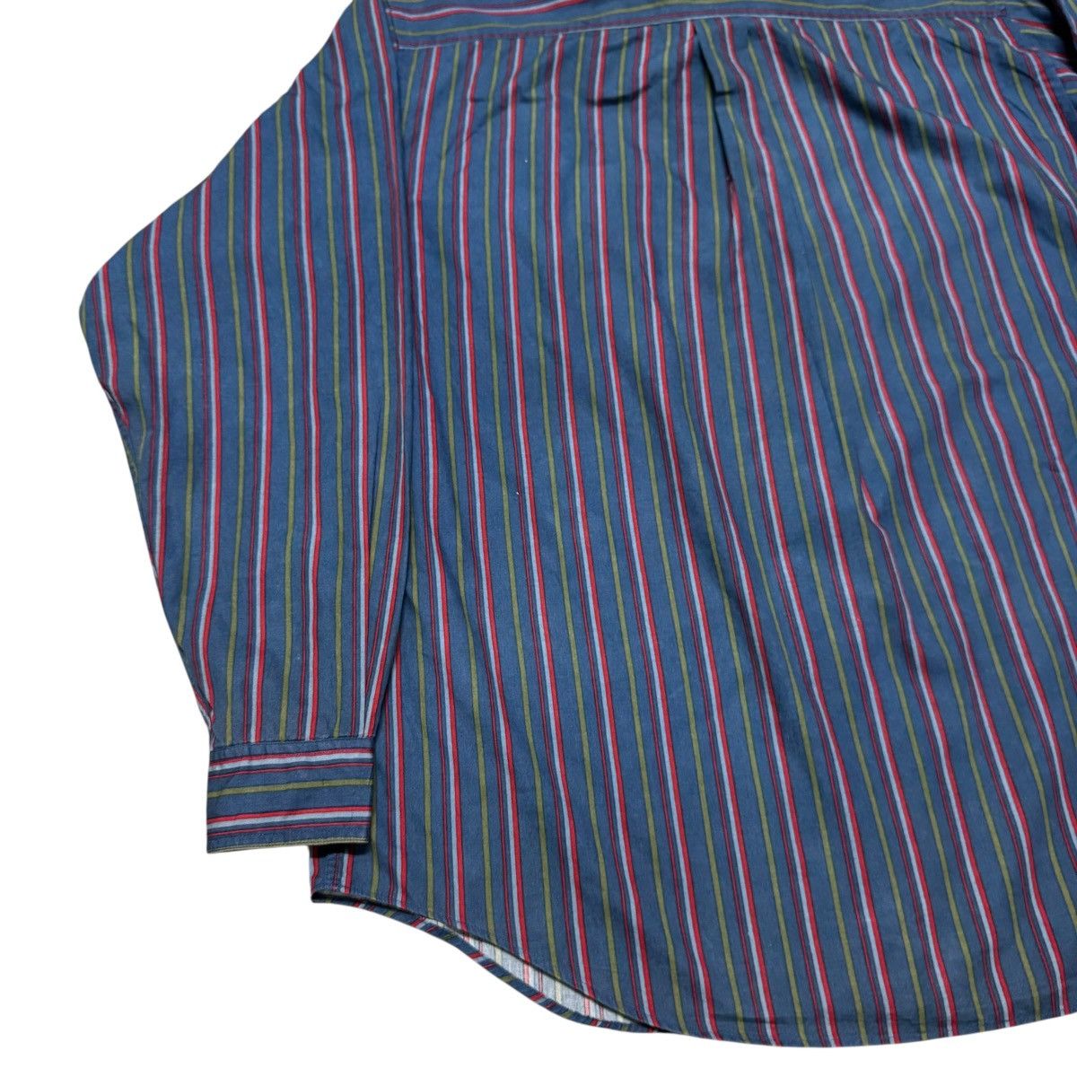 Christian Dior Monsieur Vintage Christian Dior Monsieur Striped Shirt Oversized Size US L / EU 52-54 / 3 - 10 Thumbnail