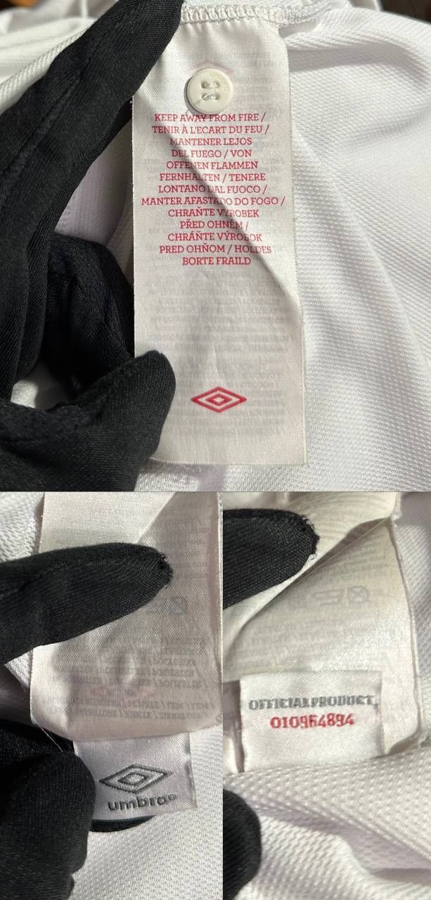 Umbro England Football Home Shirt Jersey 2012/13 Umbro Long Sleeve Size US S / EU 44-46 / 1 - 10 Thumbnail
