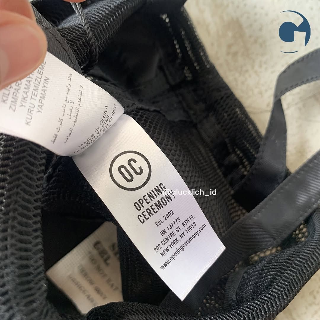 Opening Ceremony Opening Ceremony, Mini Drawstring Shoulder Bag in Black Size ONE SIZE - 8 Thumbnail