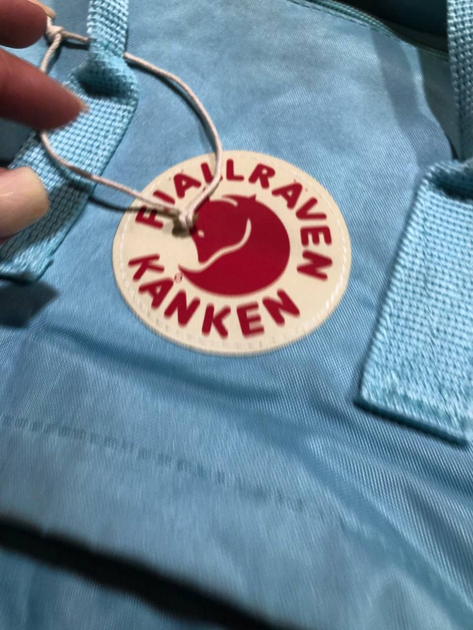 Fjallraven Y2K logo center Fjallraven blue Backpack Vintage Size ONE SIZE - 5 Thumbnail