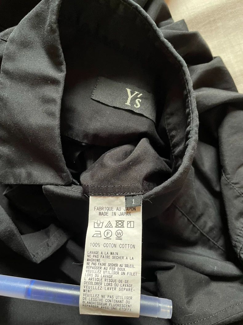 Y's Y's Black Shirt Size US S / EU 44-46 / 1 - 5 Thumbnail