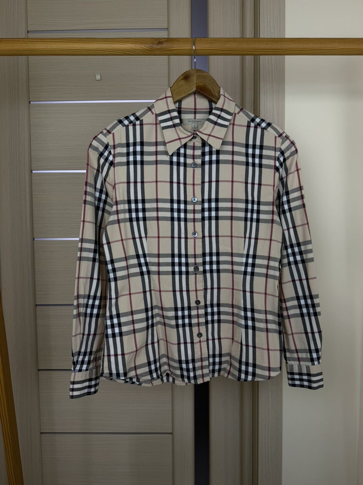 Burberry Burberry Brit slim fit nova check shirt button down women Size S / US 4 / IT 40 - 4 Thumbnail